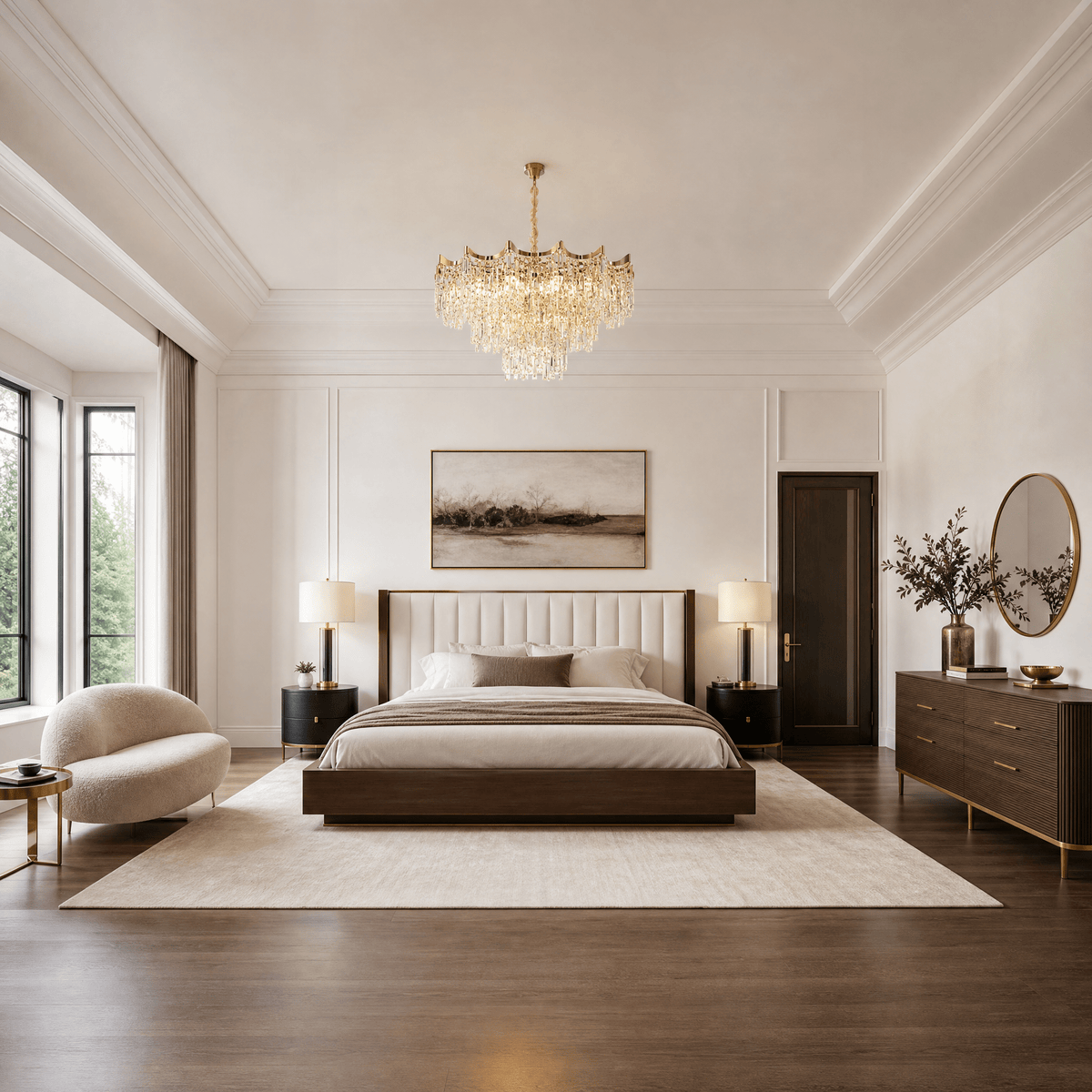 Aria Crystal Chandelier - Blushlighting