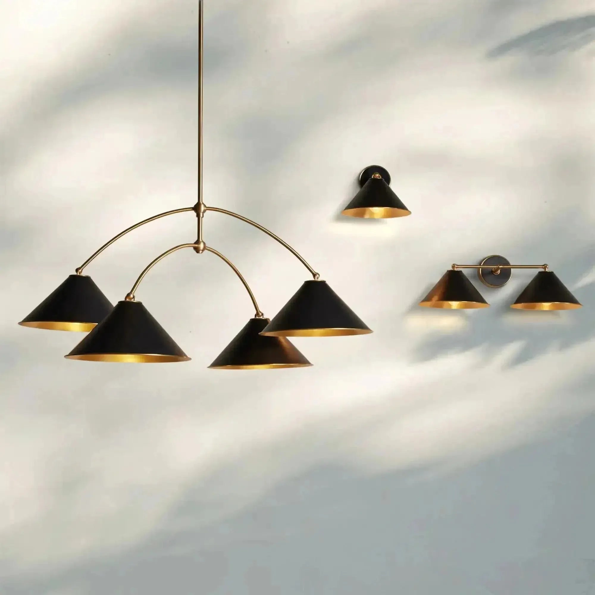 Arno Single Wall Sconce - BlackBlushlighting