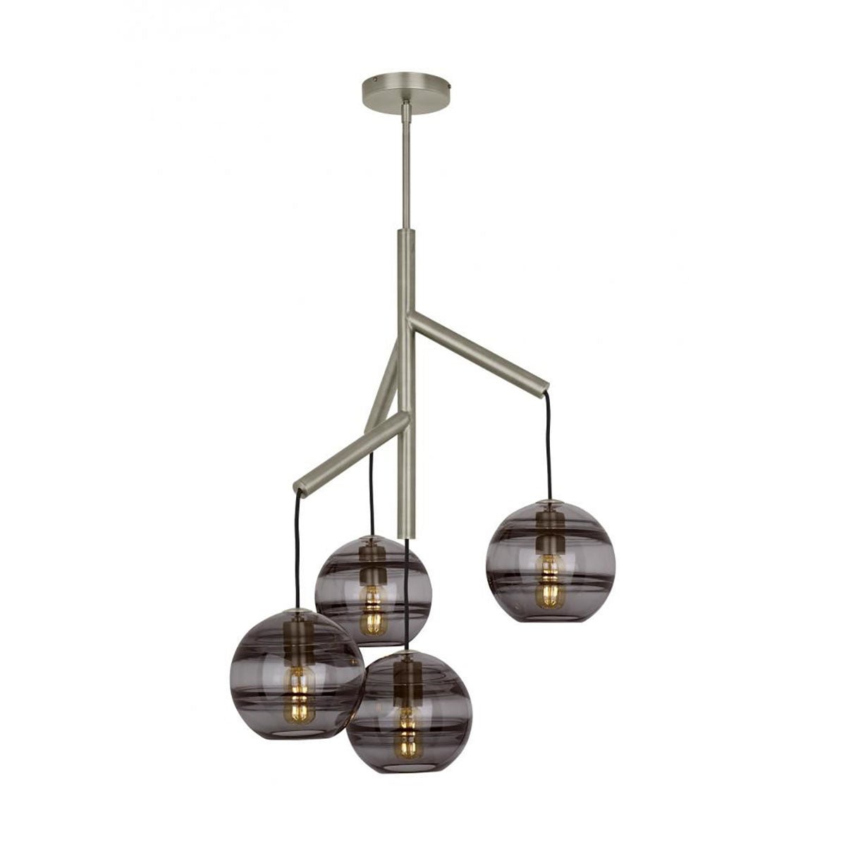 Art Glass Ball Sedona Chandelier - Blushlighting
