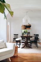 5/6-Light Modern Branch Modeling Chandelier in White or Black for Stylish Interiors-Chandeliers-Blushlighting