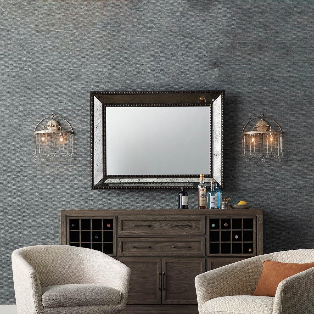 Aubrey 2 - Light Wall Sconce - SilverBlushlighting