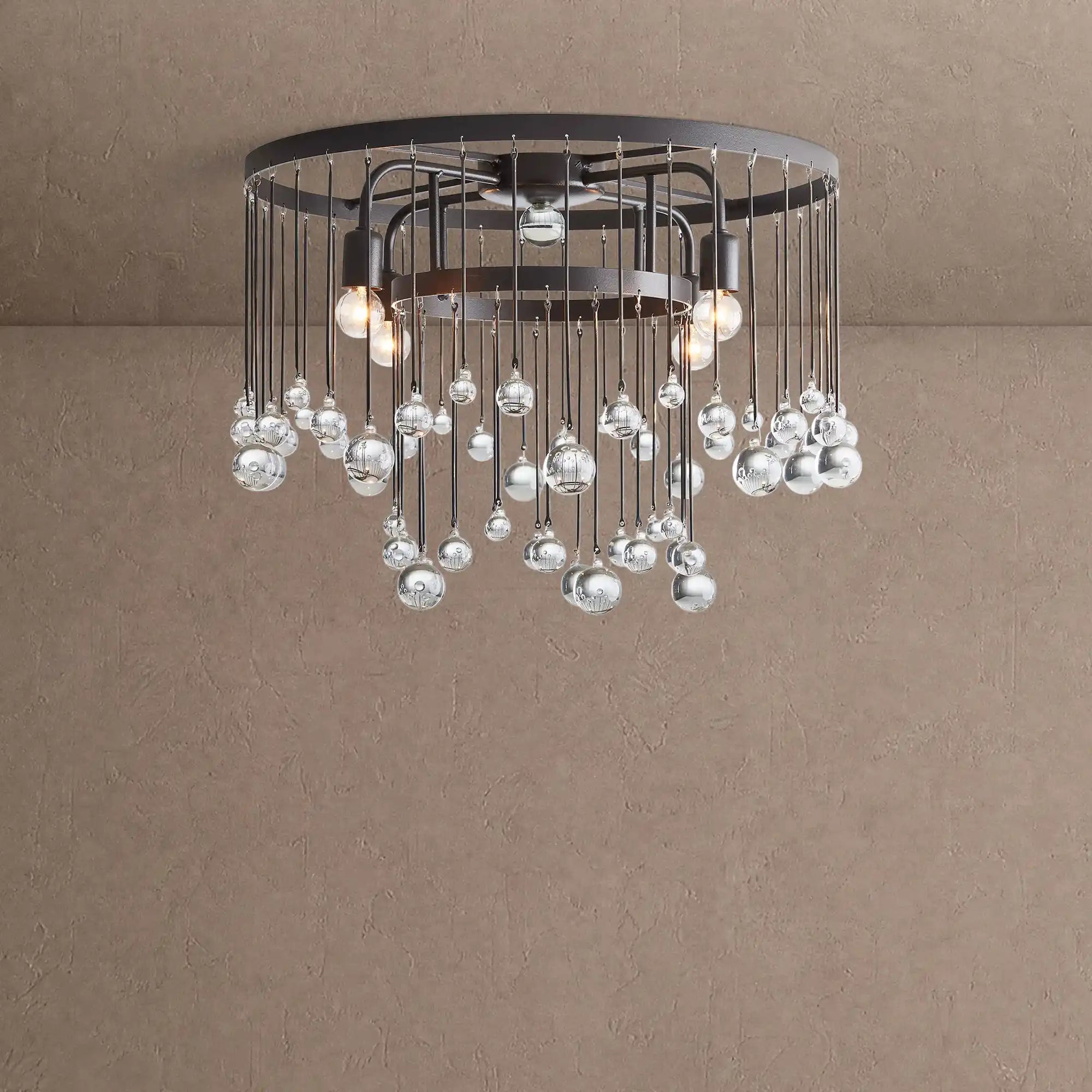 Aubrey Flushmount - BrassBlushlighting