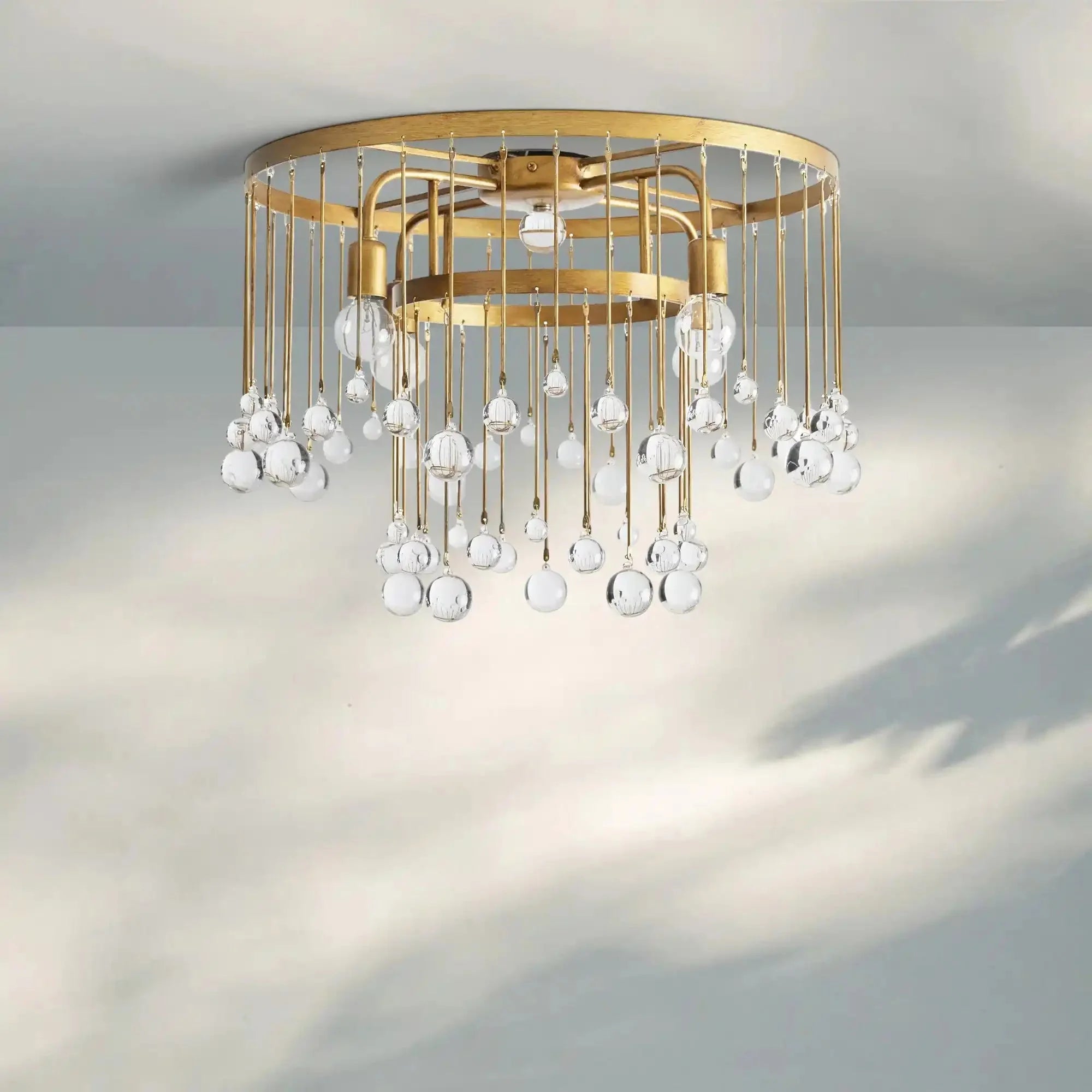 Aubrey Flushmount - BrassBlushlighting