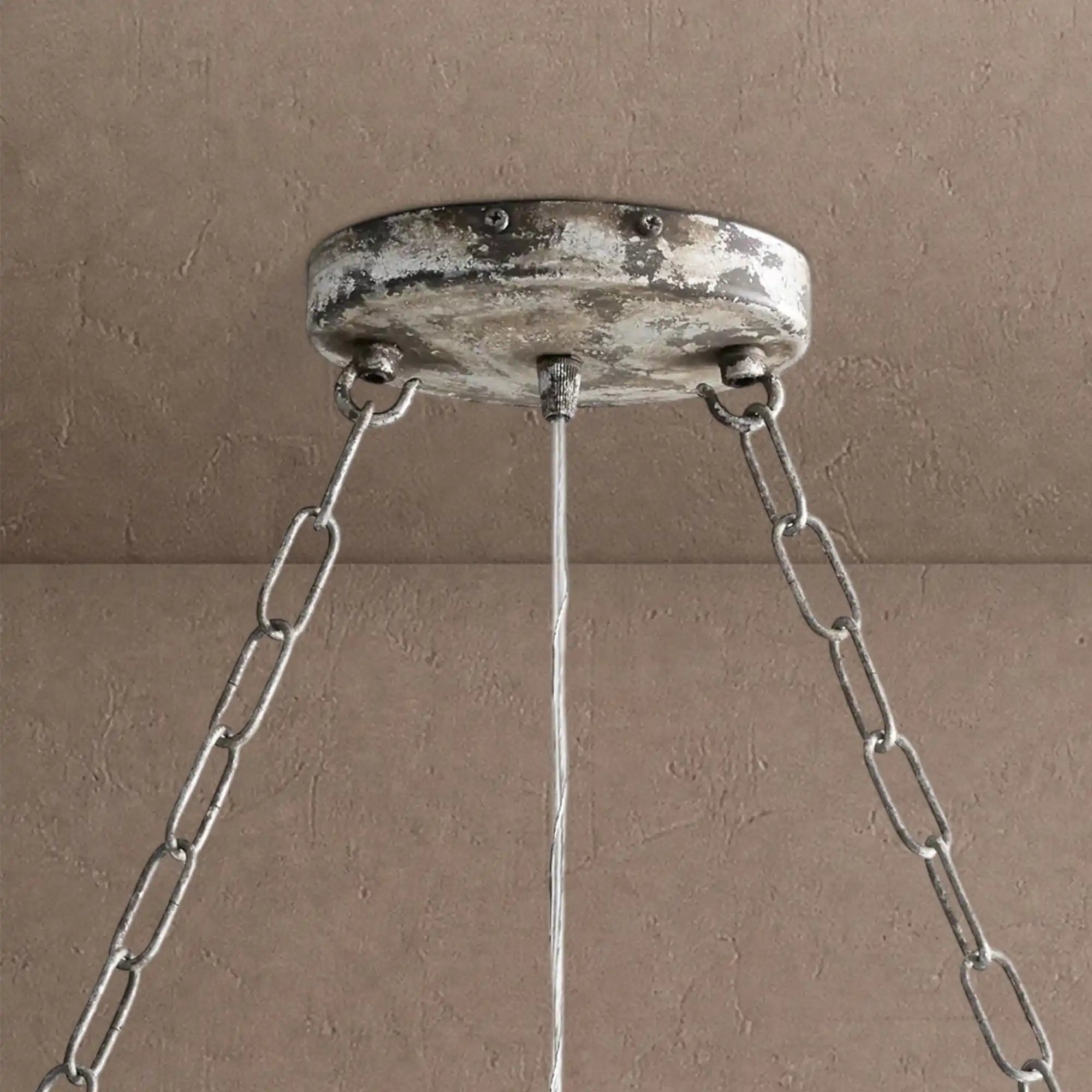 Aubrey Rectangular Chandelier 47''60'' - 47‘’SilverBlushlighting