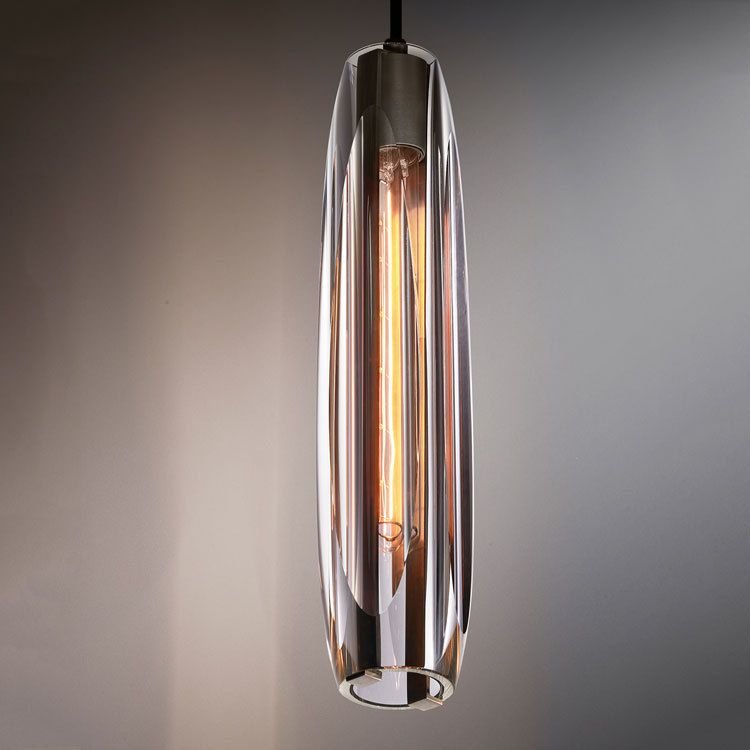 Audrey Crystal Pendant Lights - Lacquered Burnished BrassBlushlighting