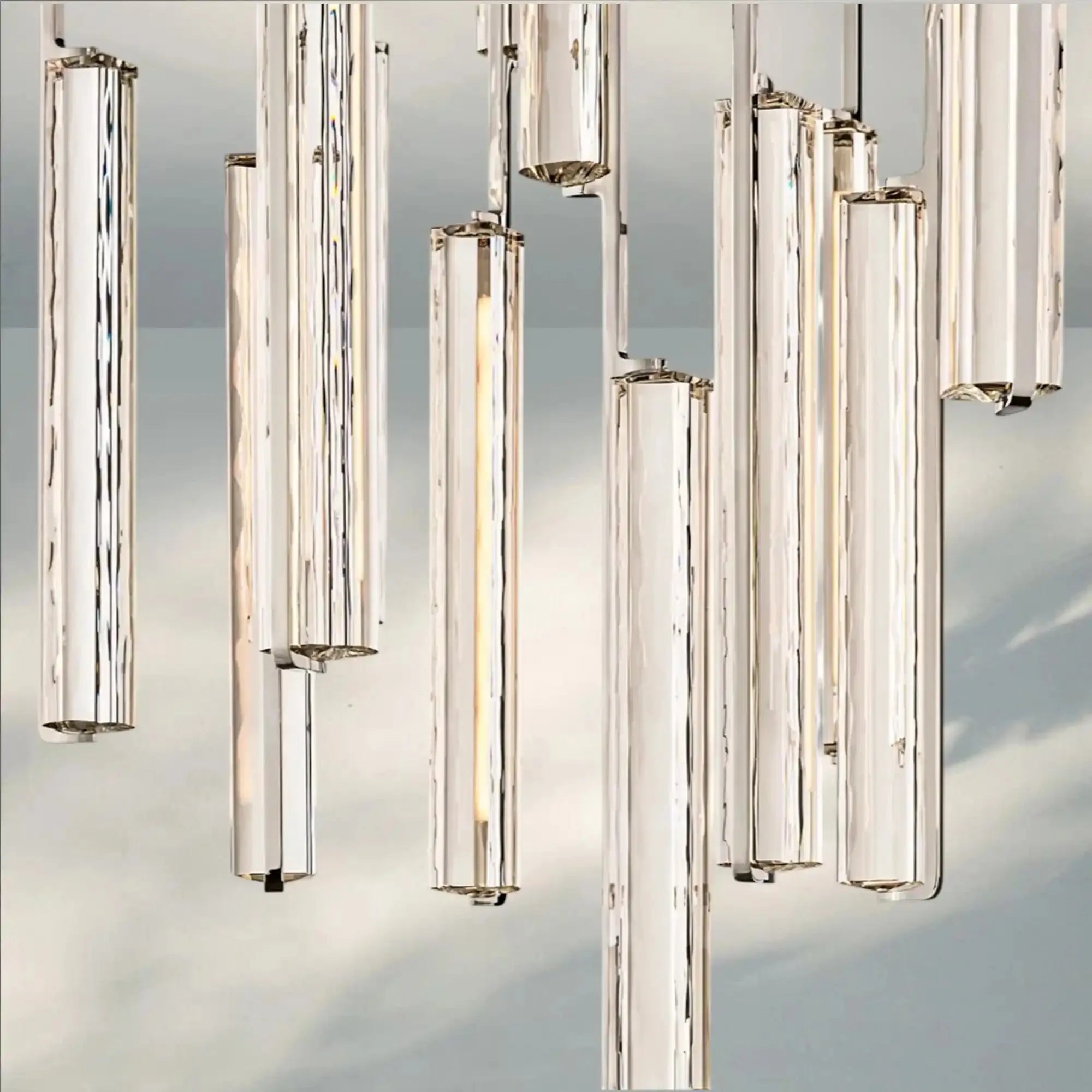 Auduban Crystal Round Chandelier 24‘’ 40‘’ 56‘’-