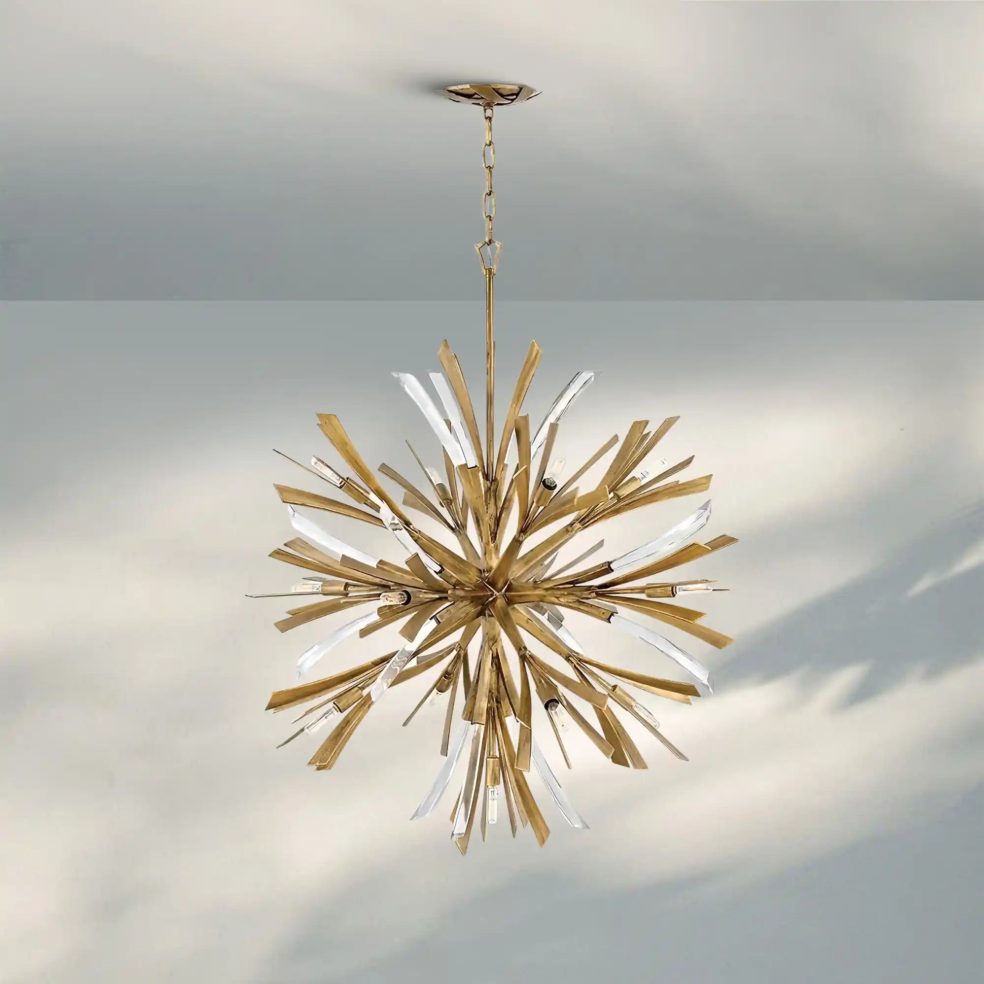 Aurora Large Orb Chandelier - Blushlighting