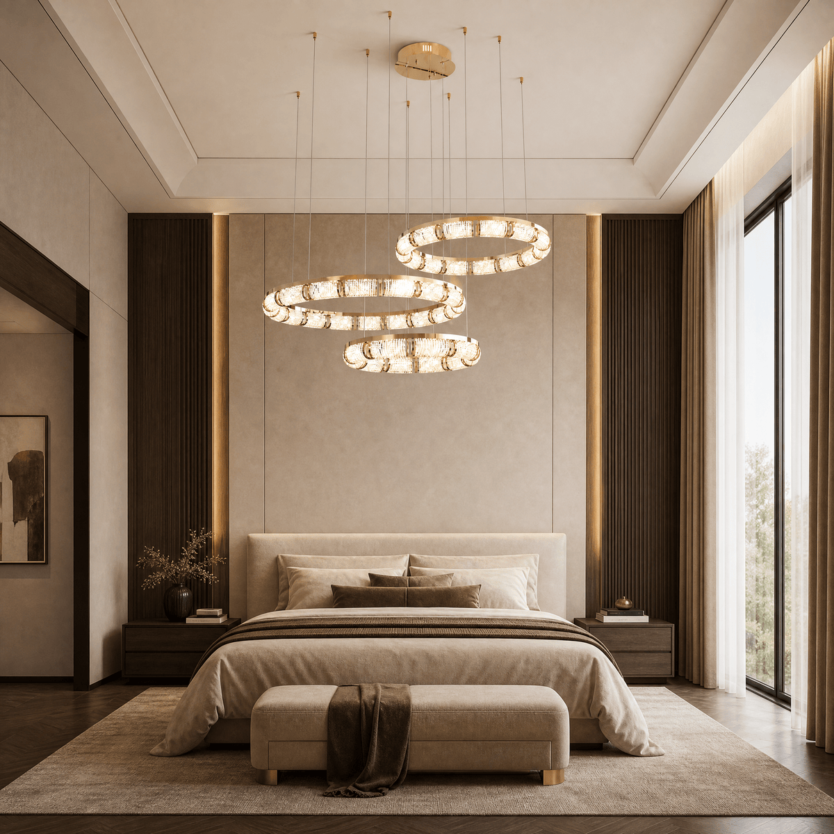Aurora Smart Cascade Chandelier - Blushlighting