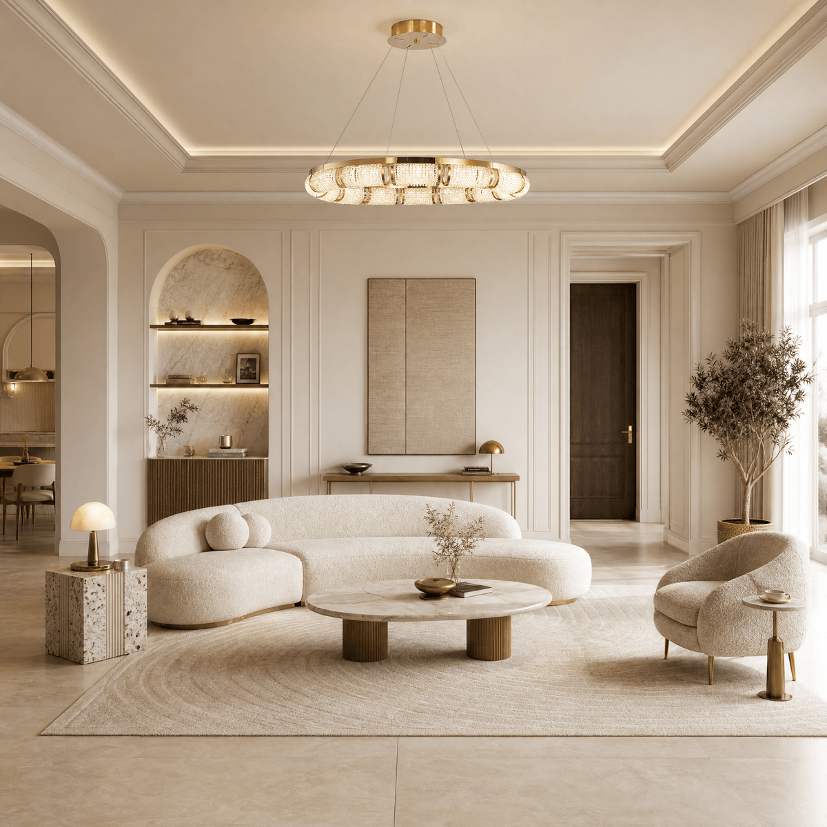 Aurora Smart Chandelier - Blushlighting
