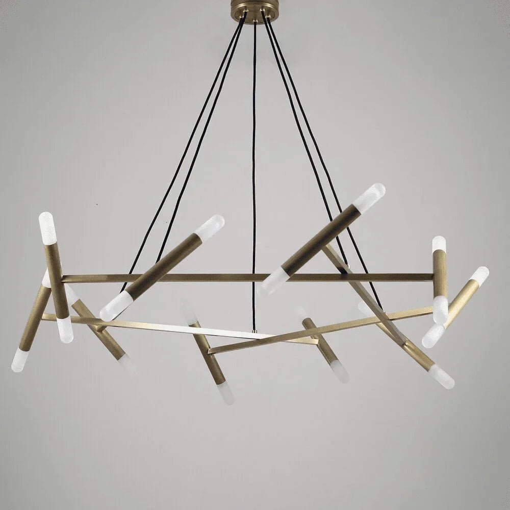AURUM MODERN BRANCH CHANDELIER 23.6" 31.5" 39.4" 47.2"D - Ø 60 cm (23.6") × H 27 cm (10.6")Blushlighting