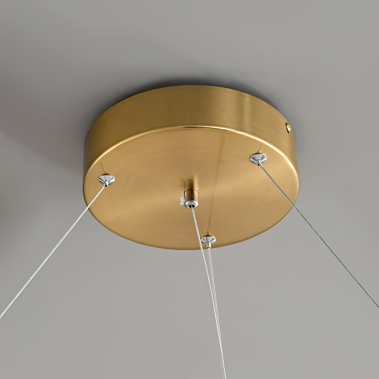Austen Alabaster Chandelier - 6 heads D 60cm x H 15cm / ∅ 23.6″ x H 5.9″Brass&WhiteBlushlighting