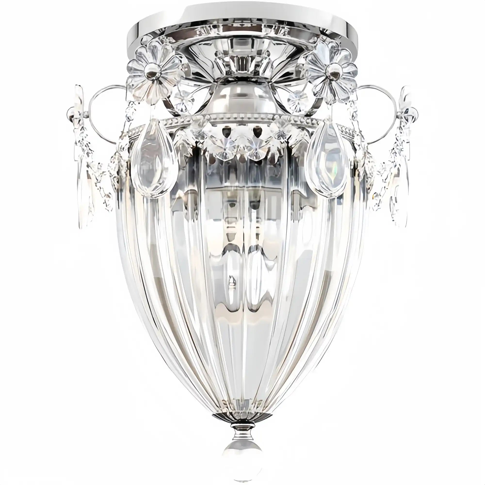 Bagatelle 1-Light Close-to-Ceiling-Silver-Blushlighting