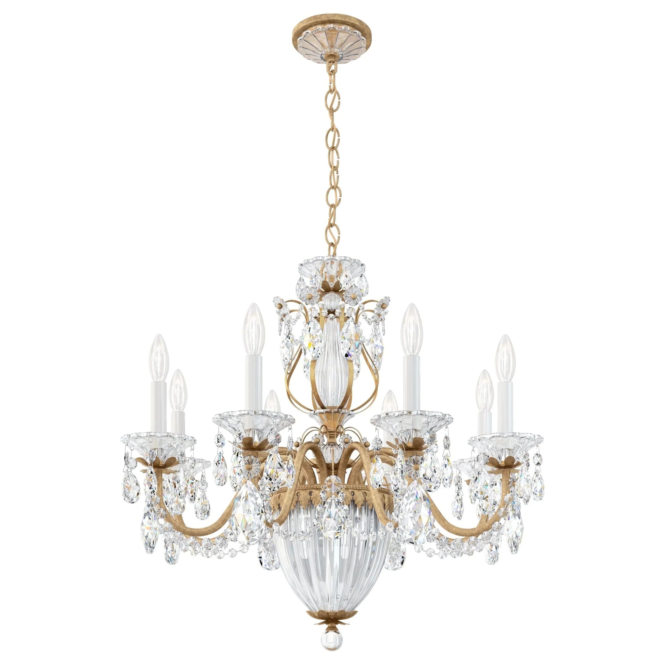 Bagatelle 11 - Light Chandelier - Heirloom BronzeBlushlighting