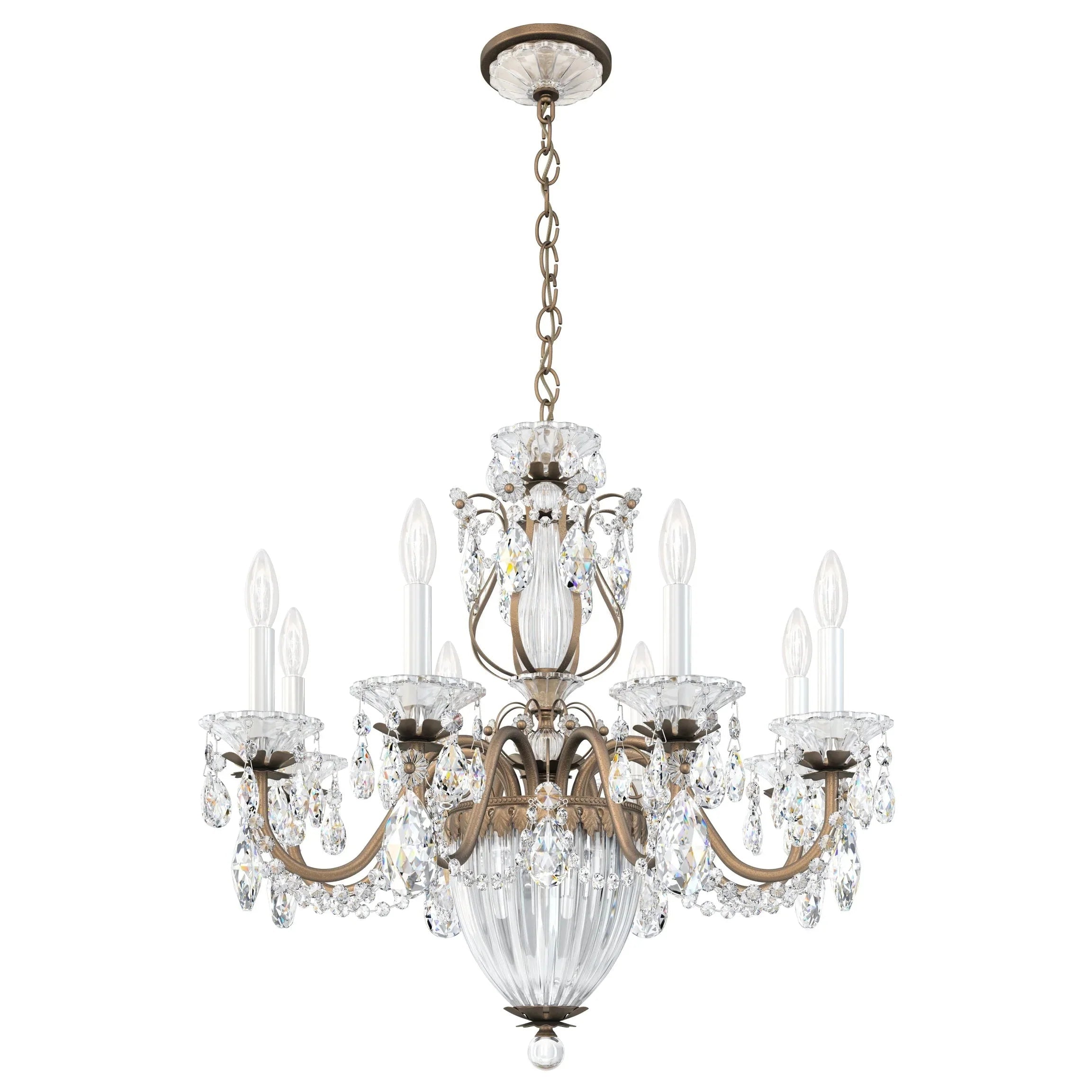 Bagatelle 11 - Light Chandelier - Heirloom BronzeBlushlighting