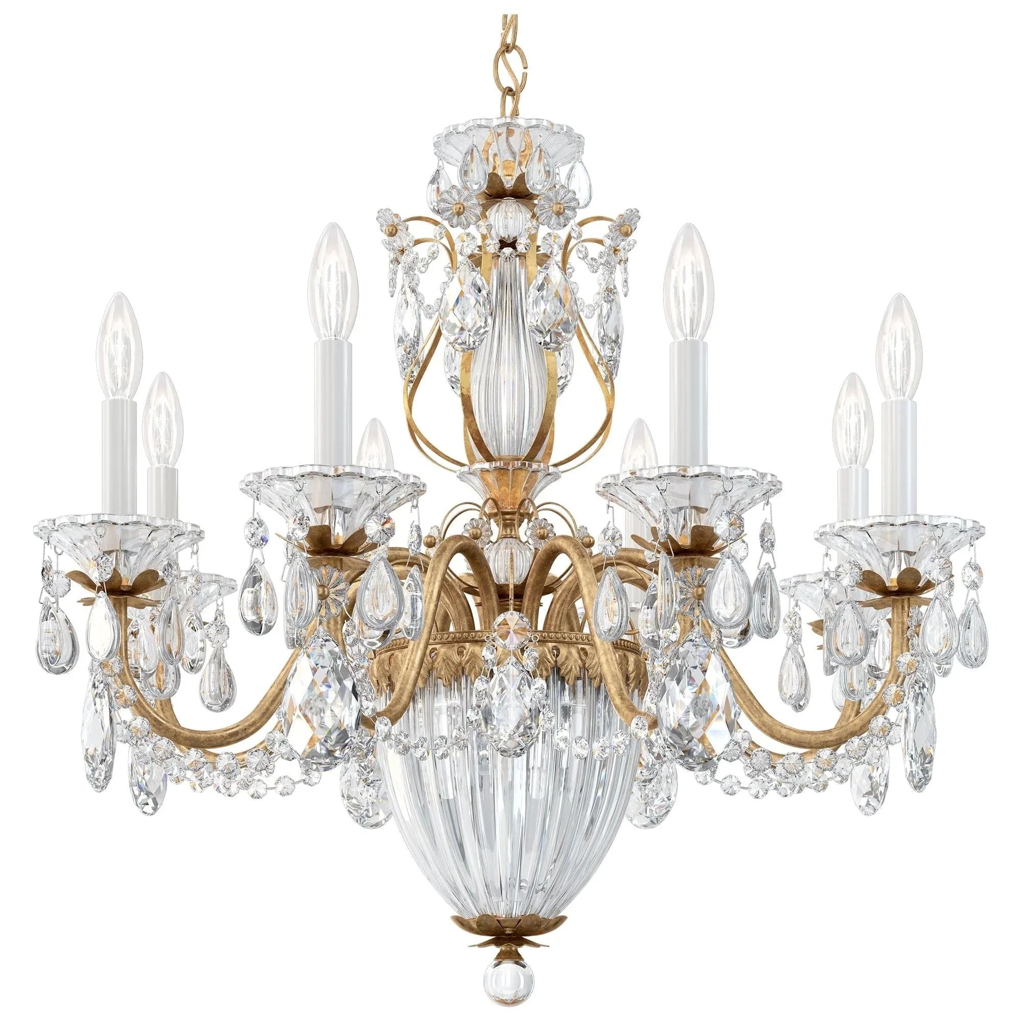 Bagatelle 11 - Light Chandelier - Heirloom BronzeBlushlighting