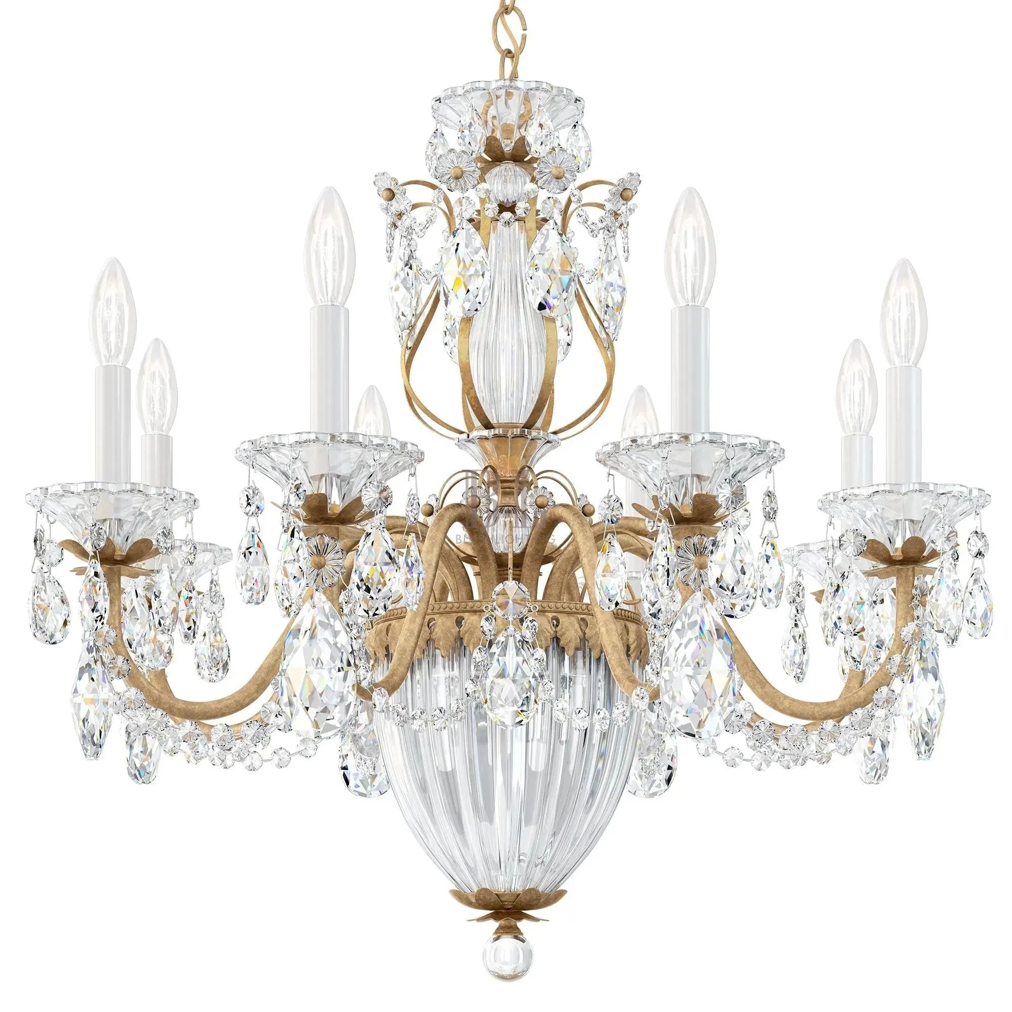 Bagatelle 11 - Light Chandelier - French GoldBlushlighting