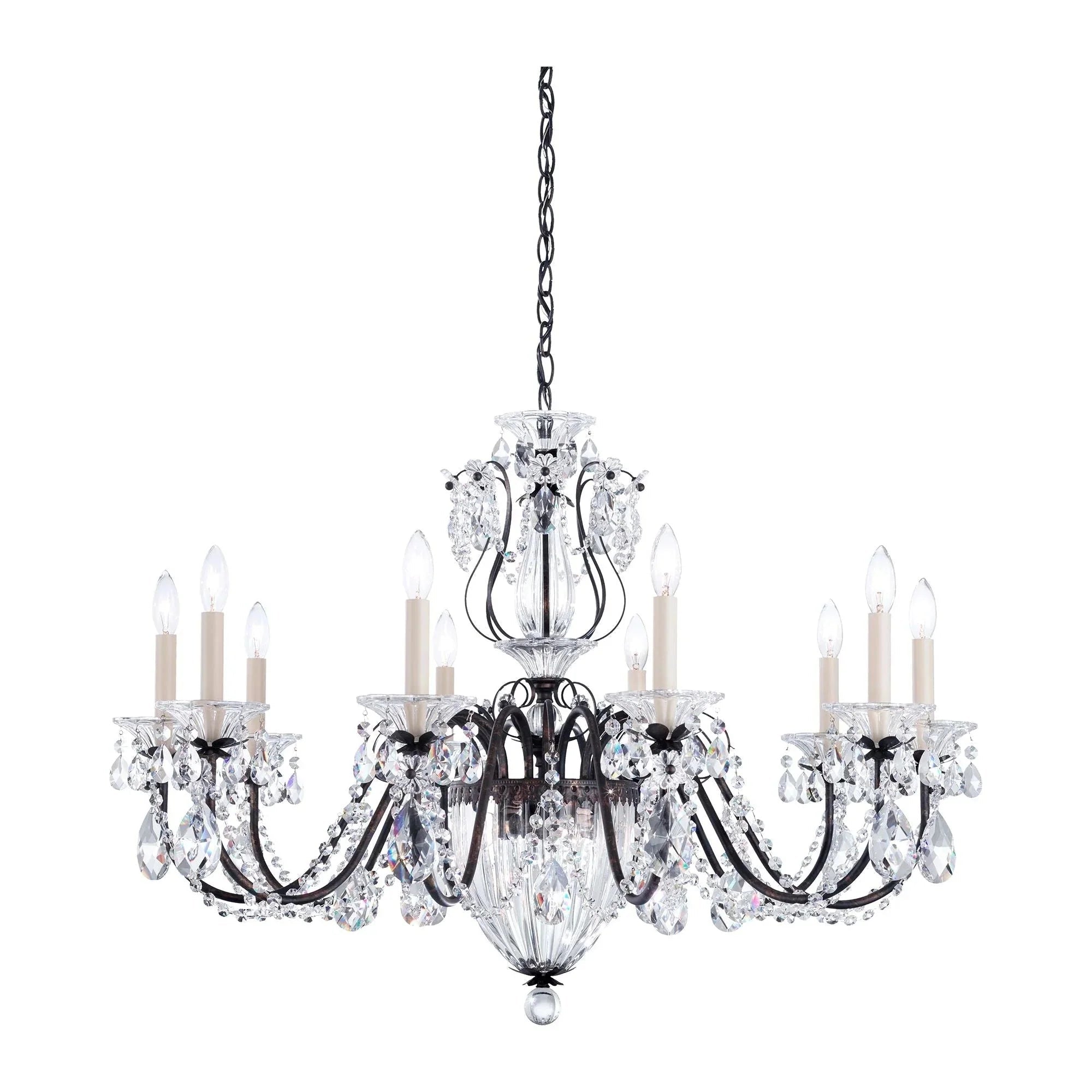 Bagatelle 13 - Light 35 inch Chandelier - GoldBlushlighting
