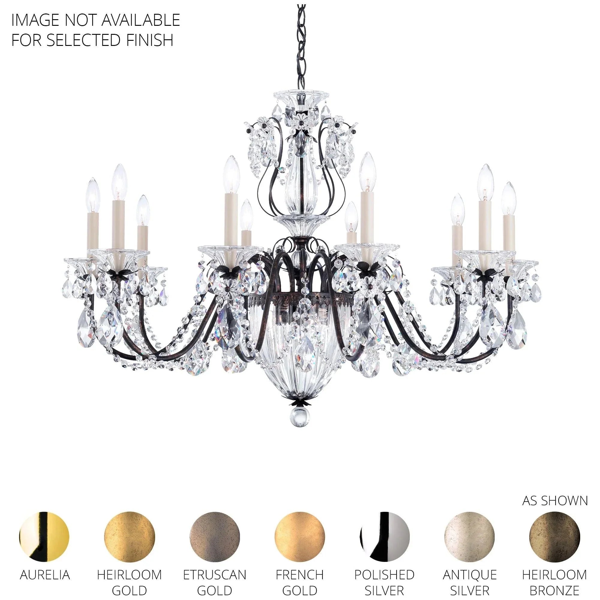 Bagatelle 13 - Light 35 inch Chandelier - Blushlighting