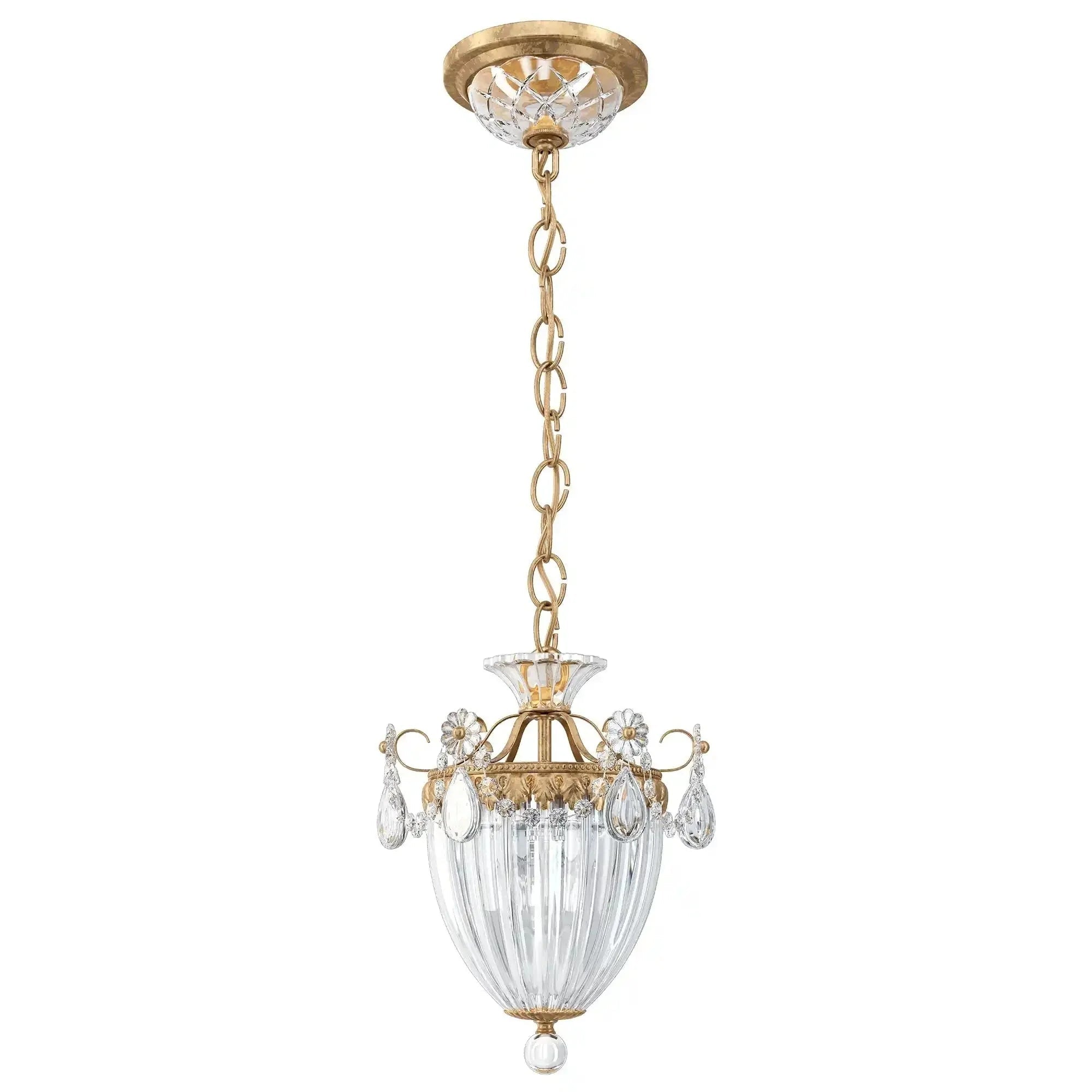 Bagatelle 3 - Light Mini Pendant - French GoldBlushlighting