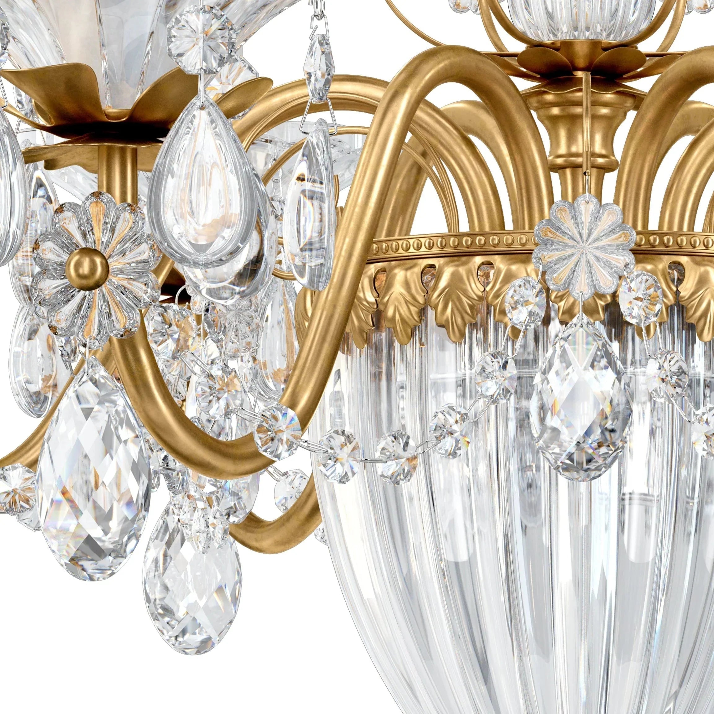 Bagatelle 7 - Light Chandelier - Heirloom BronzeBlushlighting