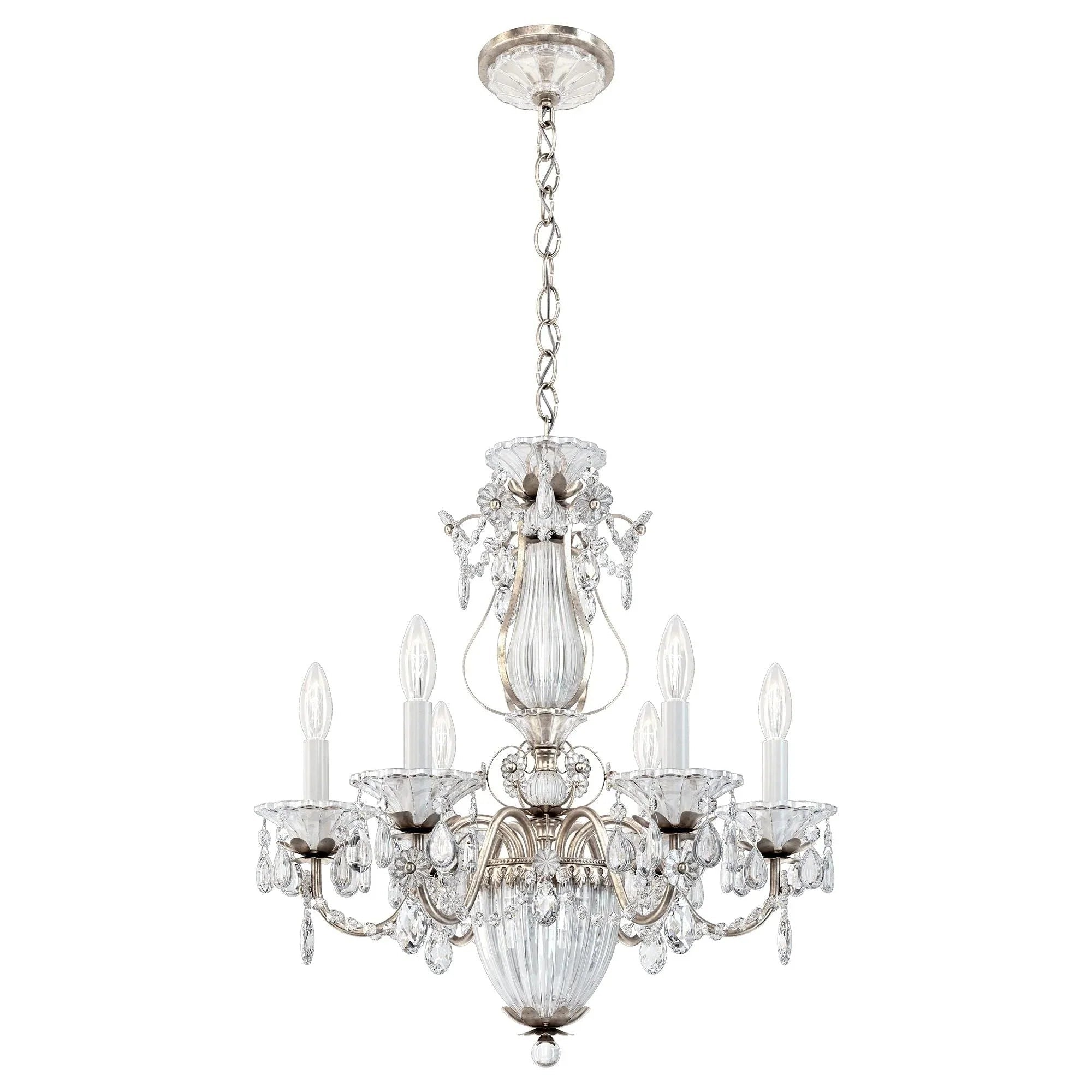 Bagatelle 7 - Light Chandelier - SilverBlushlighting