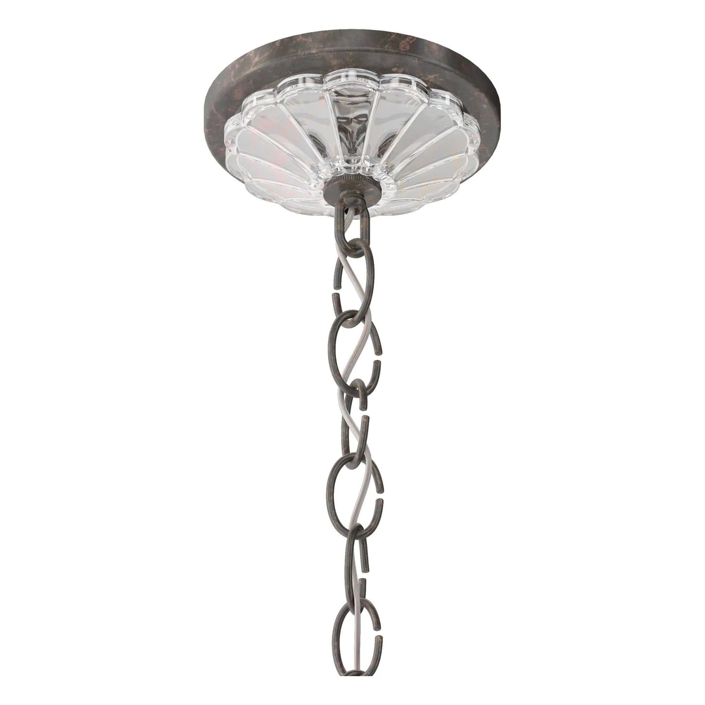 Bagatelle 7 - Light Chandelier - Heirloom BronzeBlushlighting