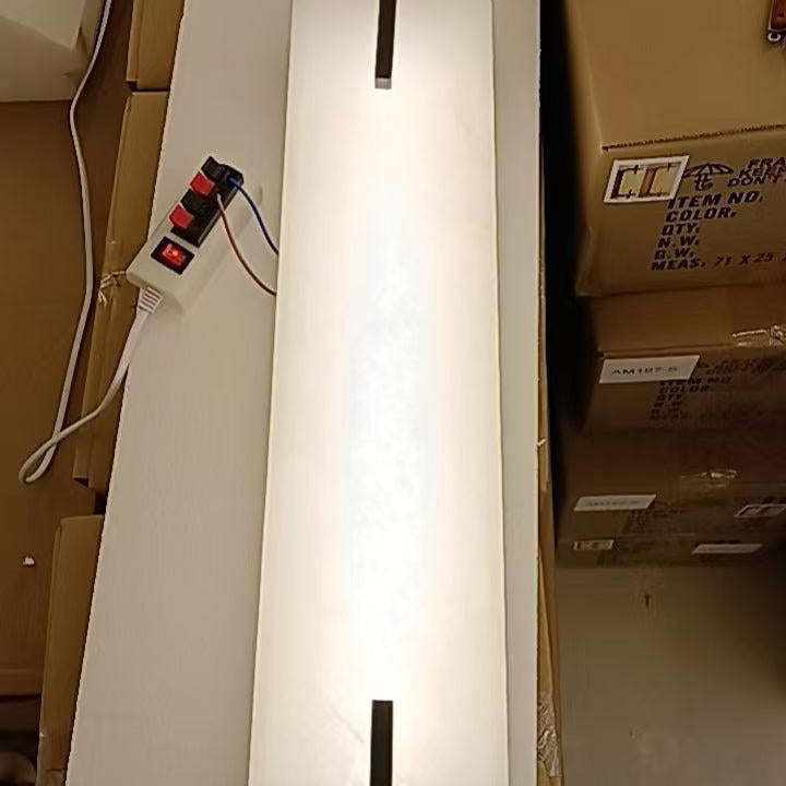 Beckett Alabaster Wall Sconce - ∅ 4.7″ x H 31.5″ Set of 2BronzeBlushlighting