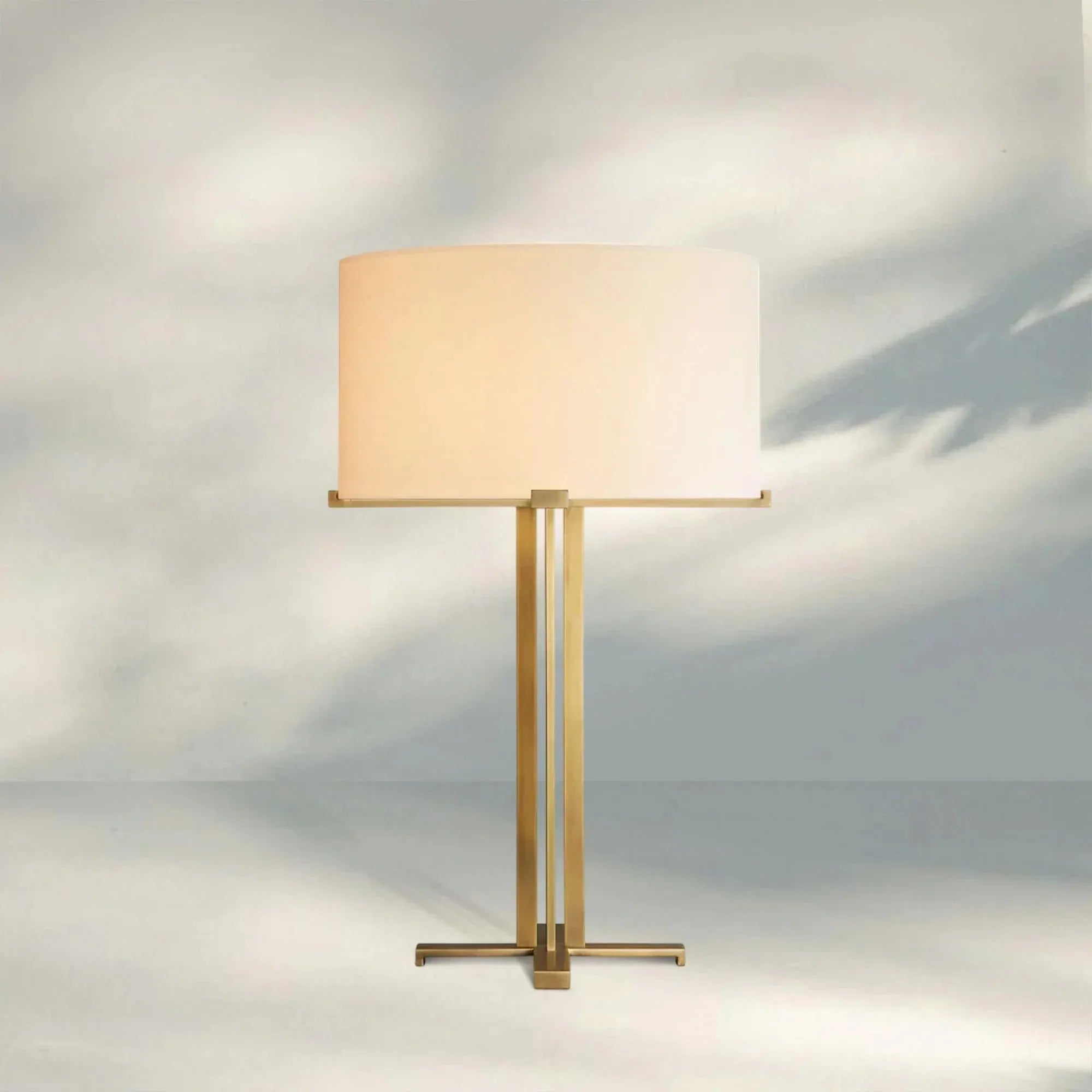 Beckmen Table Lamp-Brass-