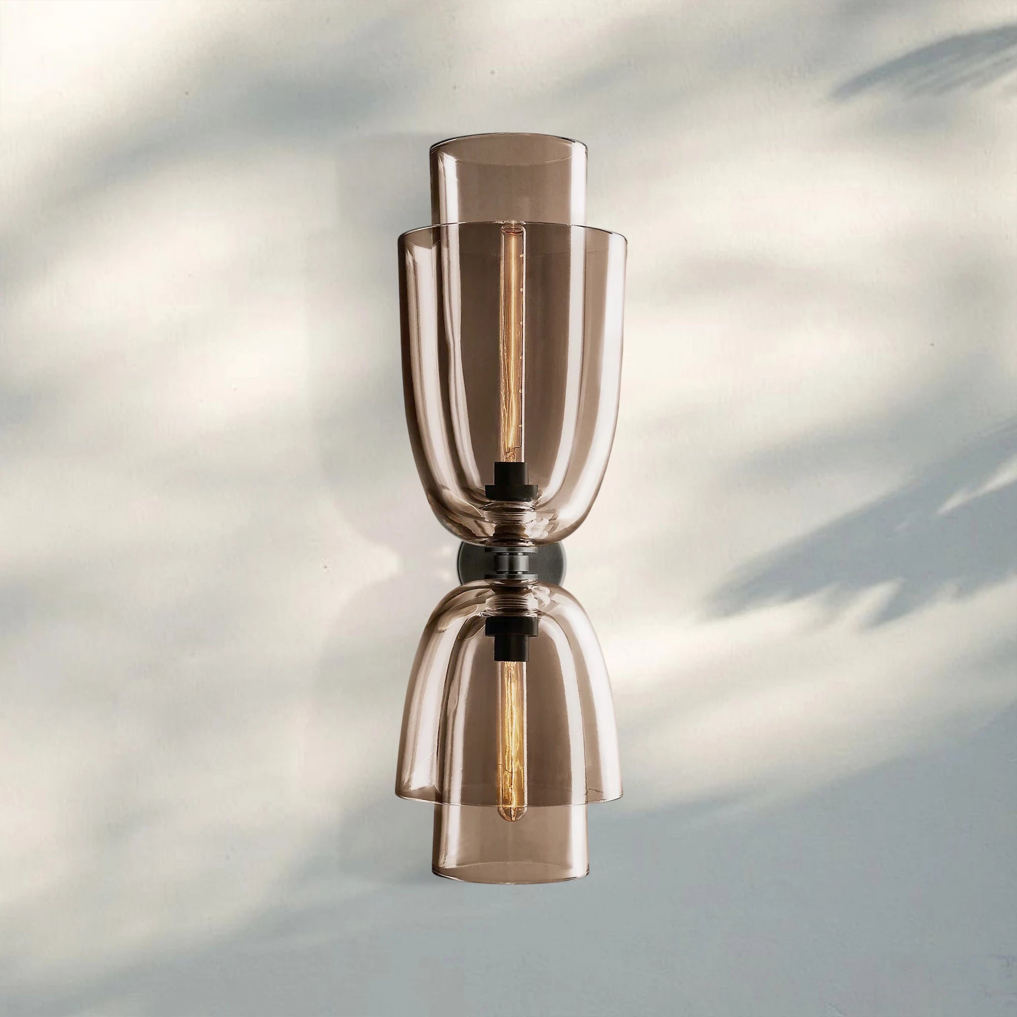 Blum Glass Cloche Grand Sconce-Blushlighting