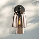 Blum Amber Glass Flute Sconce-Blushlighting
