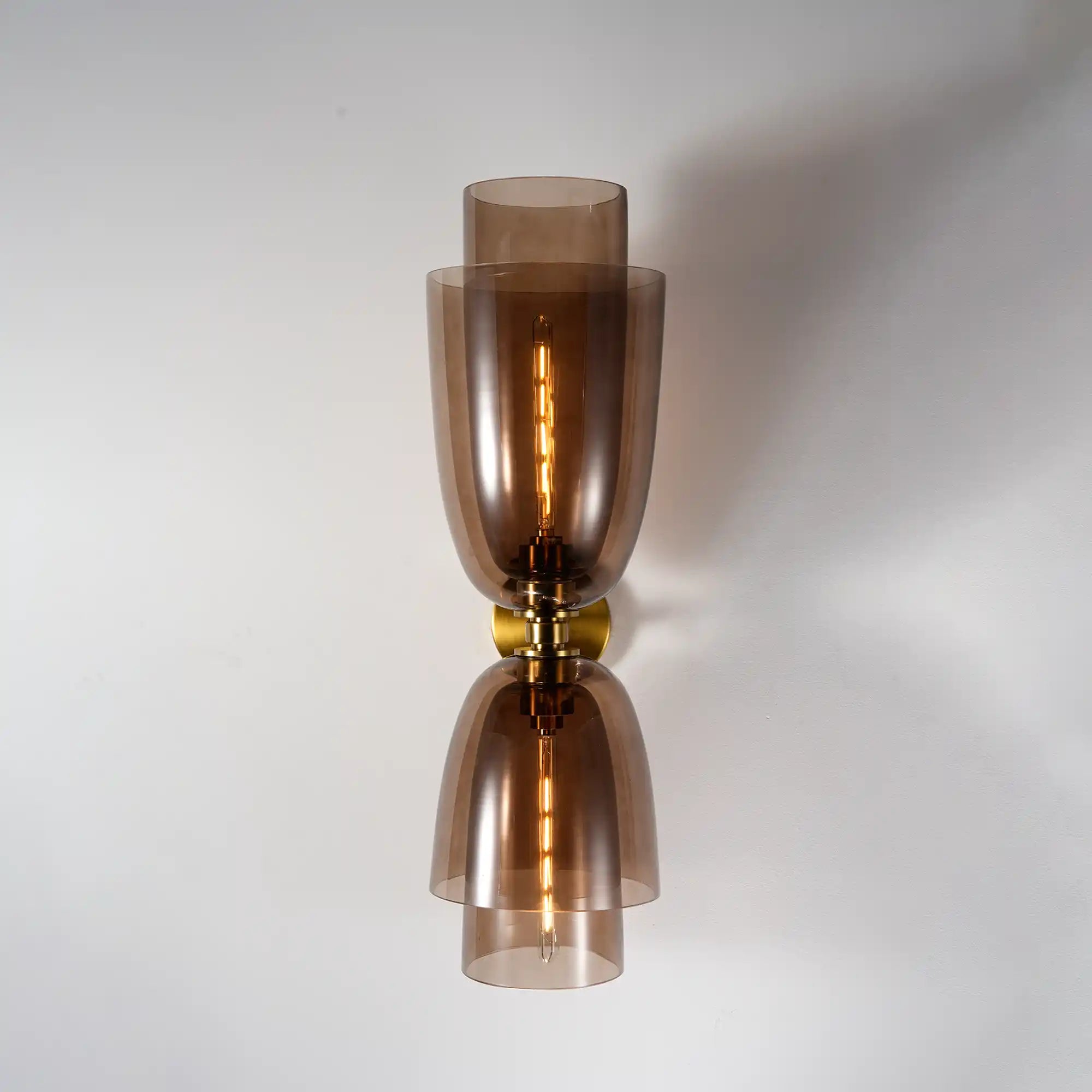Blum Glass Cloche Grand Sconce-Blushlighting