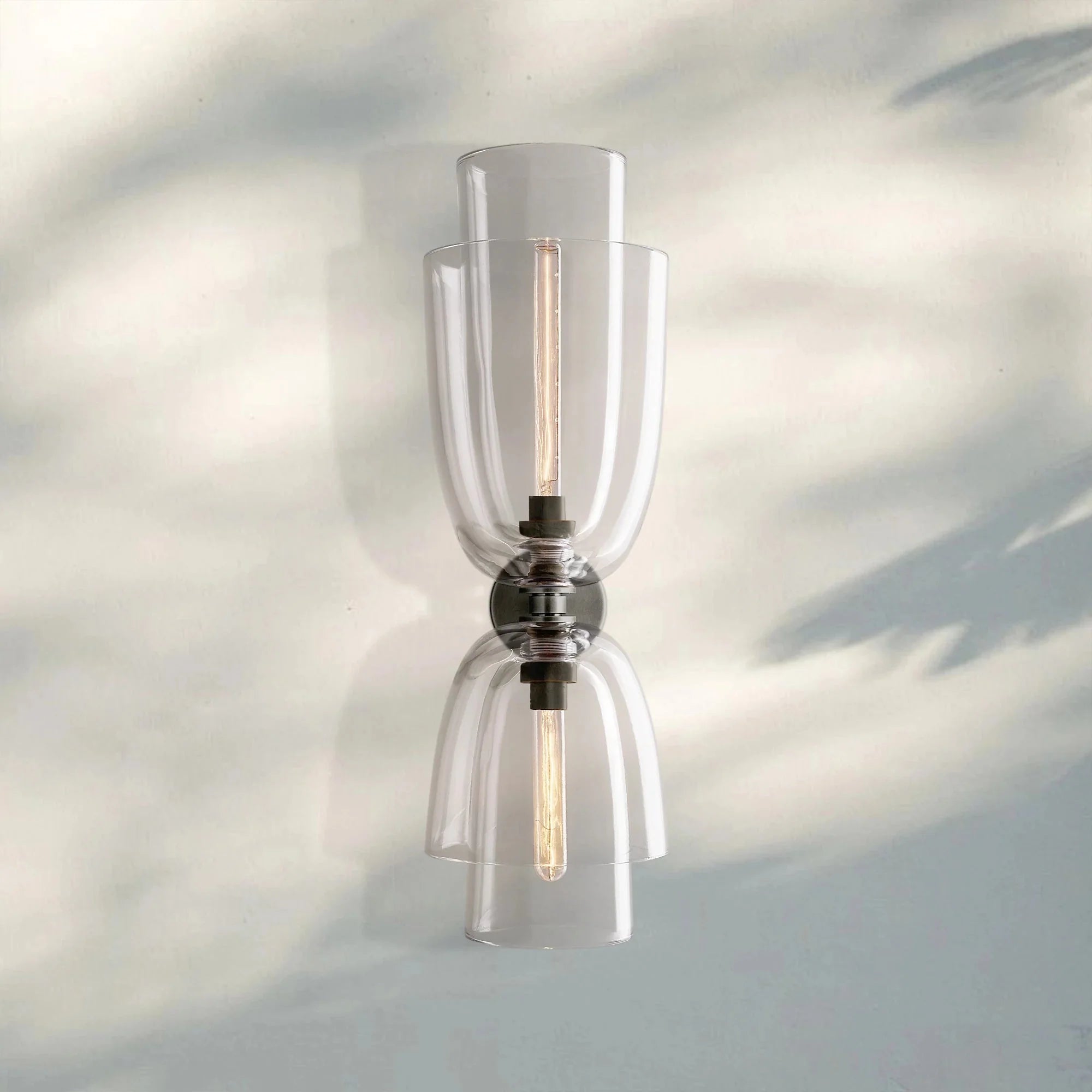 Blum Glass Cloche Grand Sconce - Blushlighting