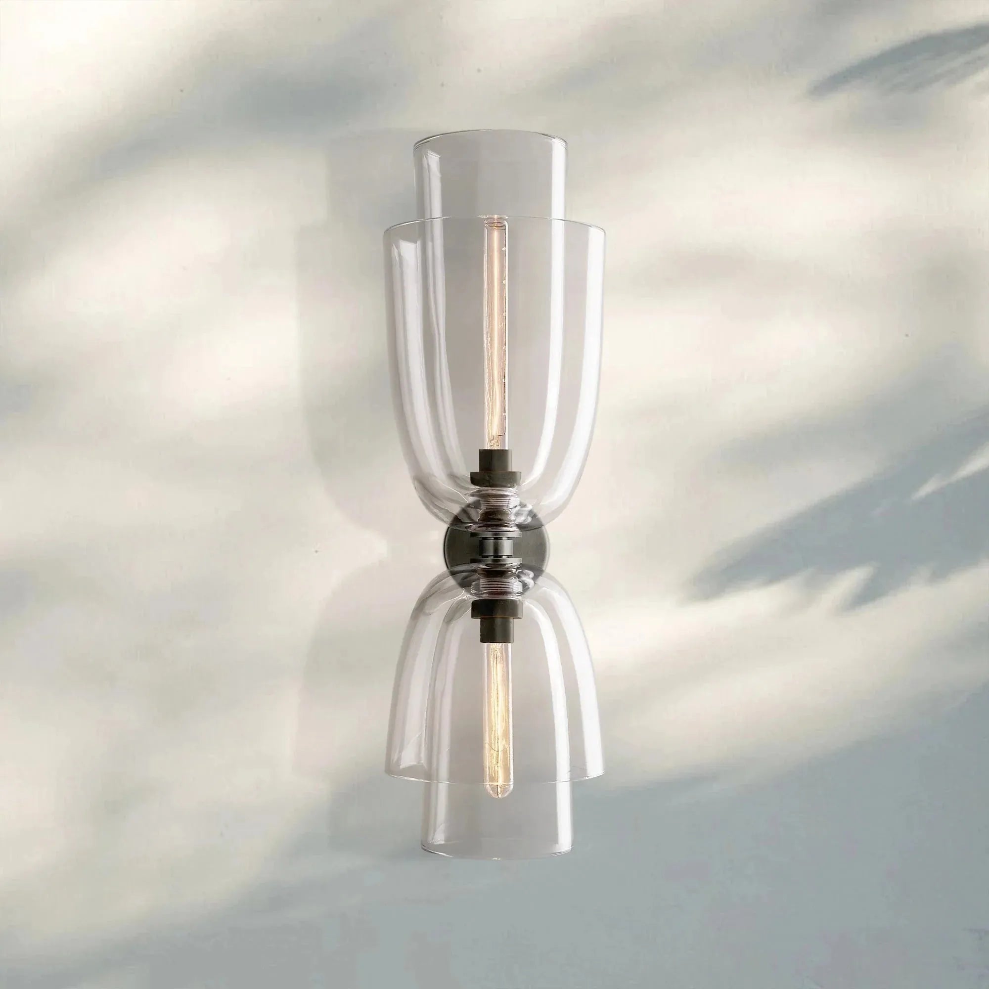 Blum Glass Cloche Grand Sconce - Blushlighting