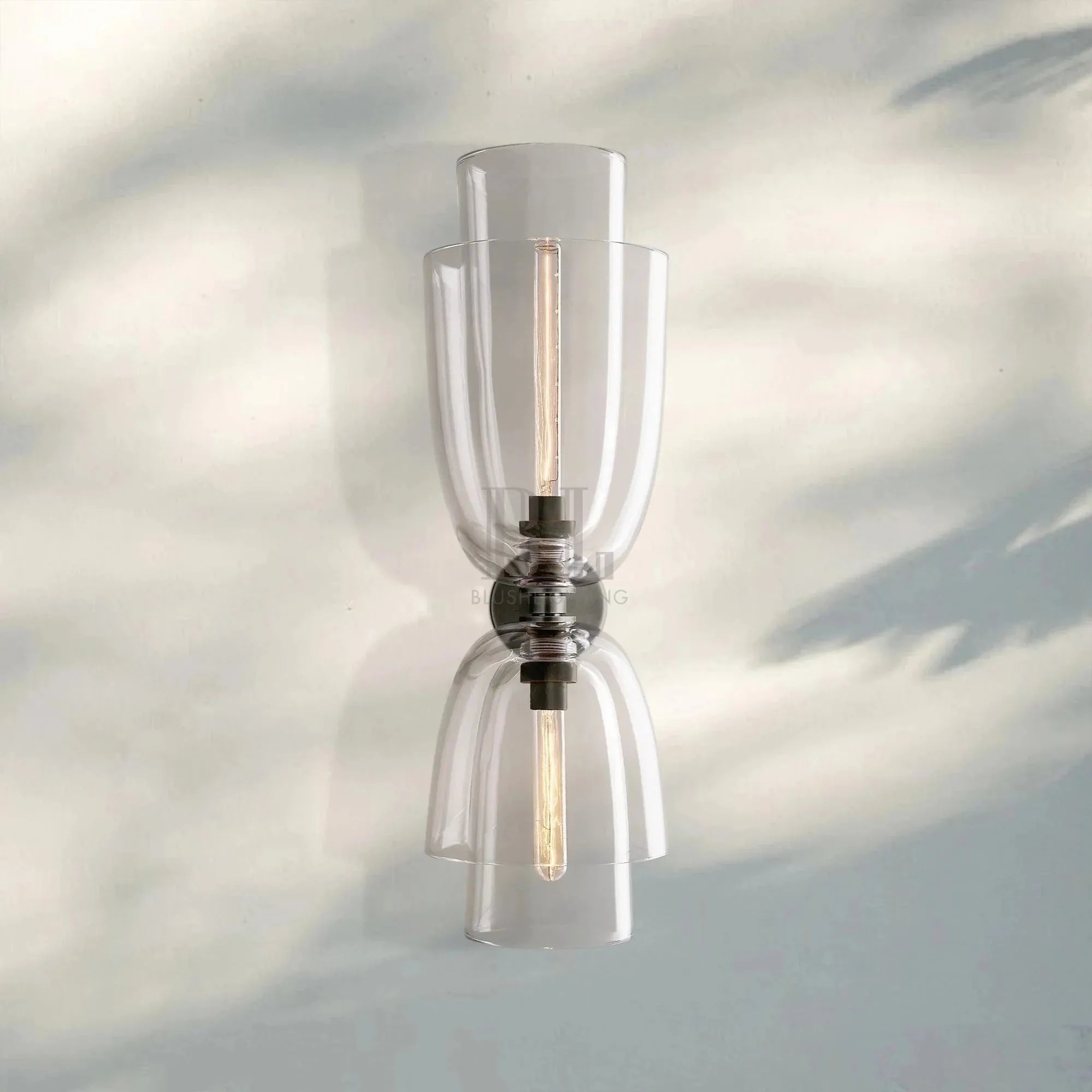 Blum Glass Cloche Grand Sconce - Blushlighting