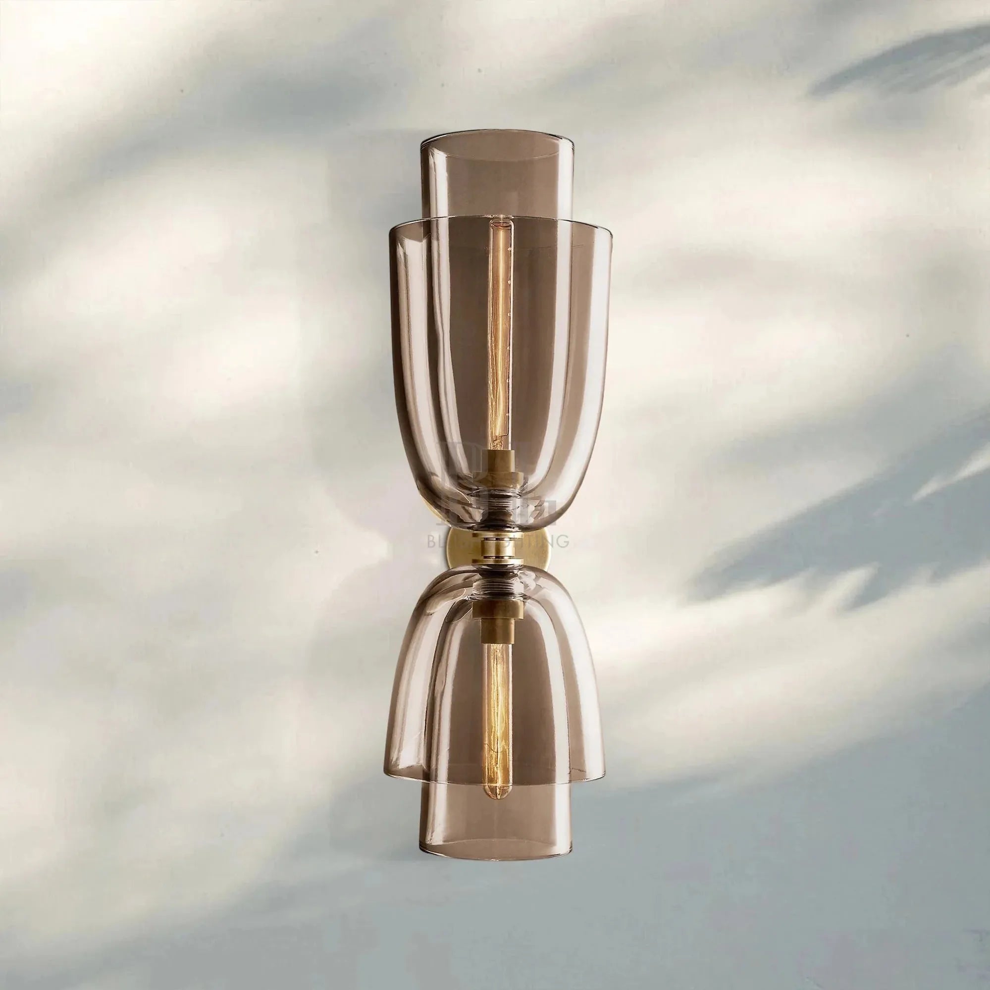 Blum Glass Cloche Grand Sconce - Blushlighting