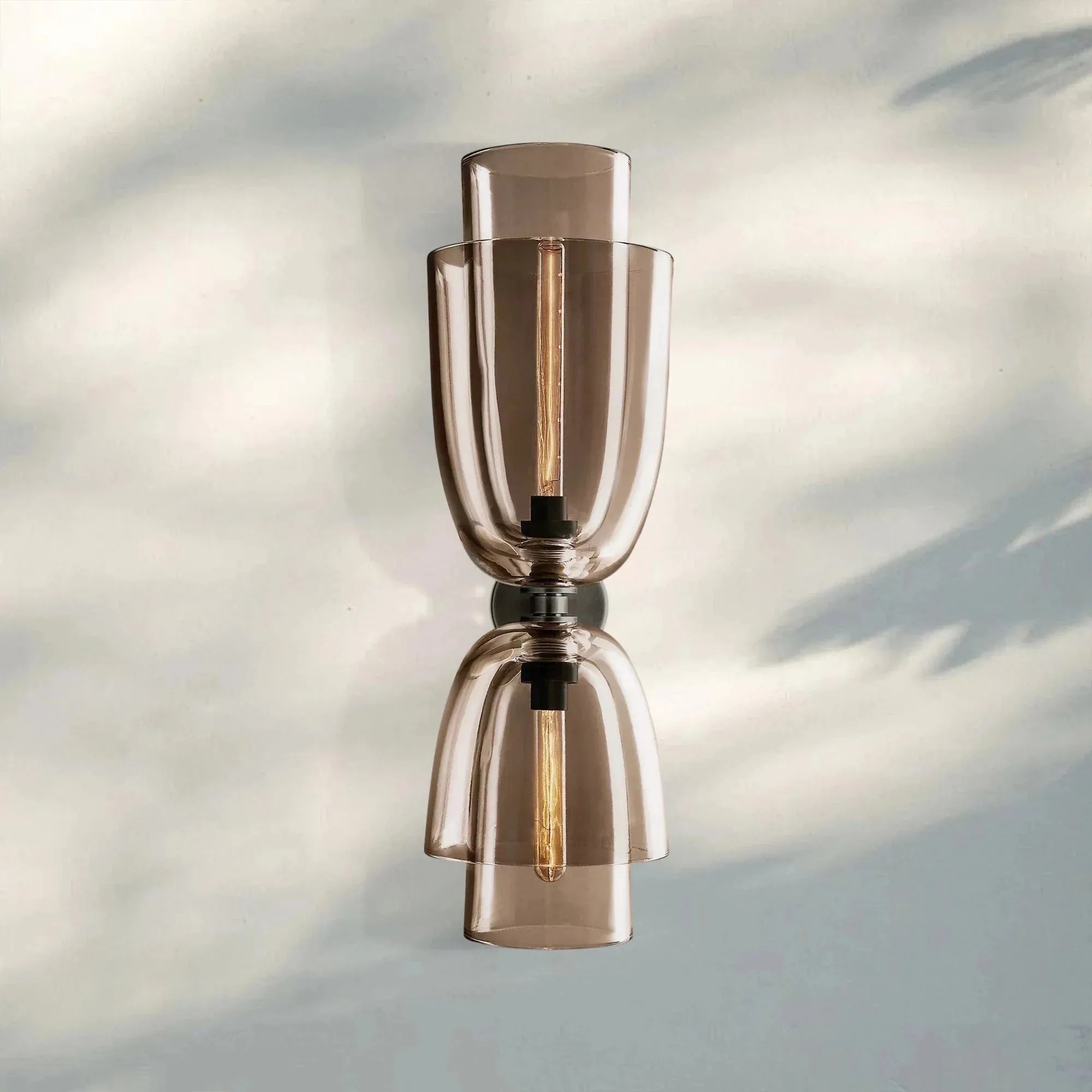 Blum Glass Cloche Grand Sconce - Blushlighting