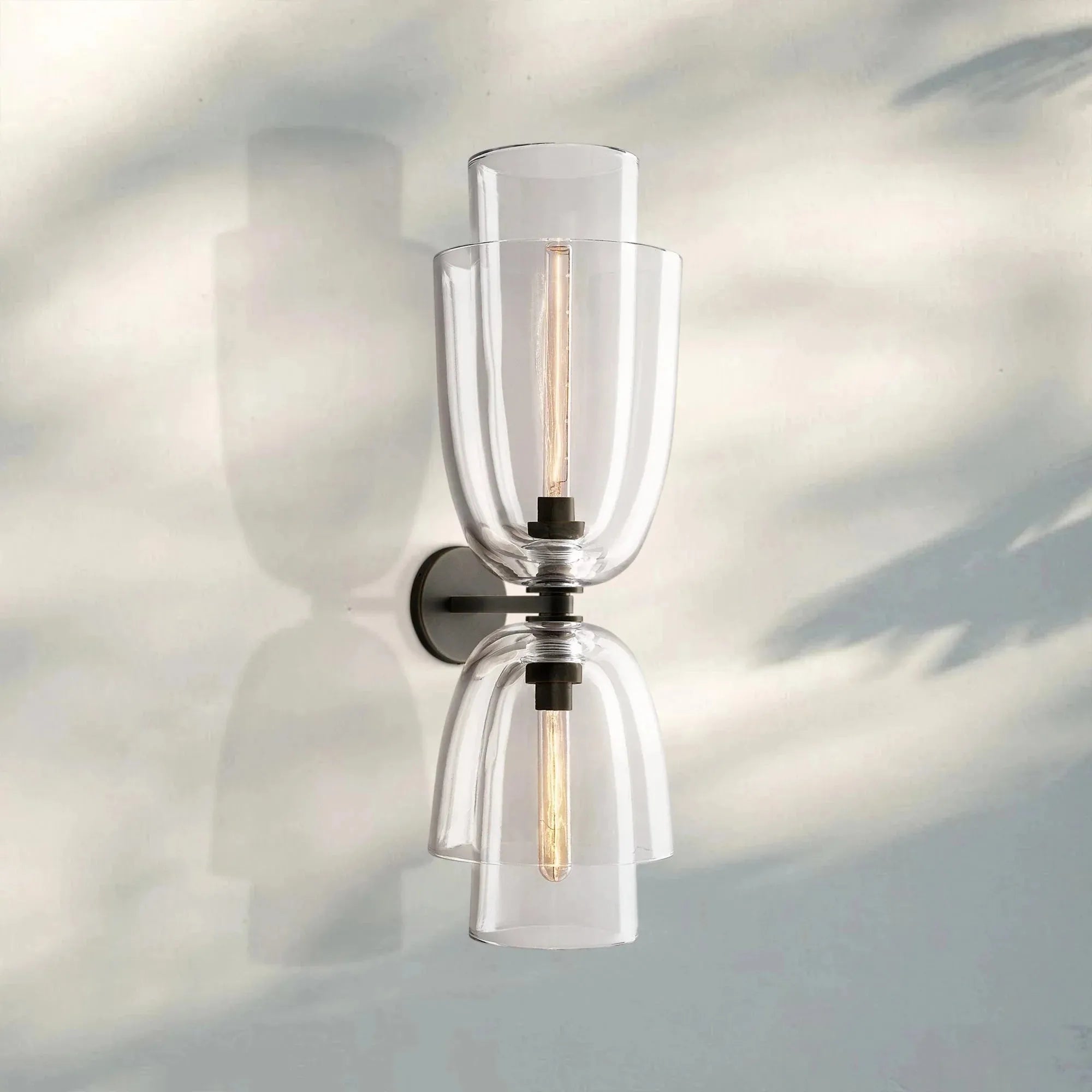 Blum Glass Cloche Grand Sconce - Blushlighting