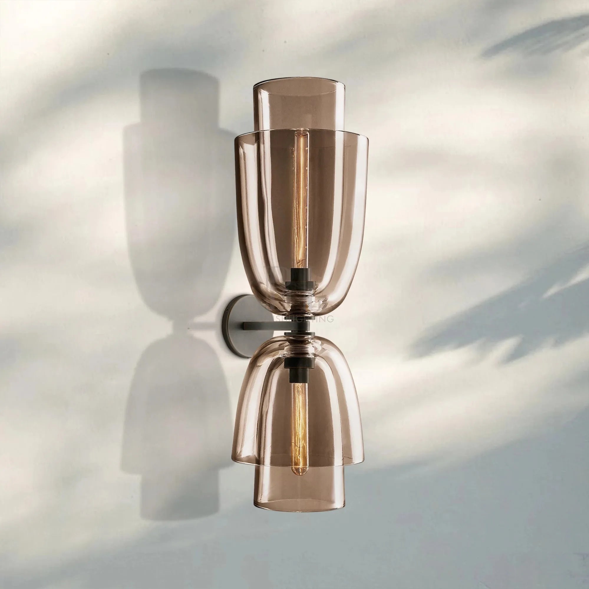 Blum Glass Cloche Grand Sconce - Blushlighting