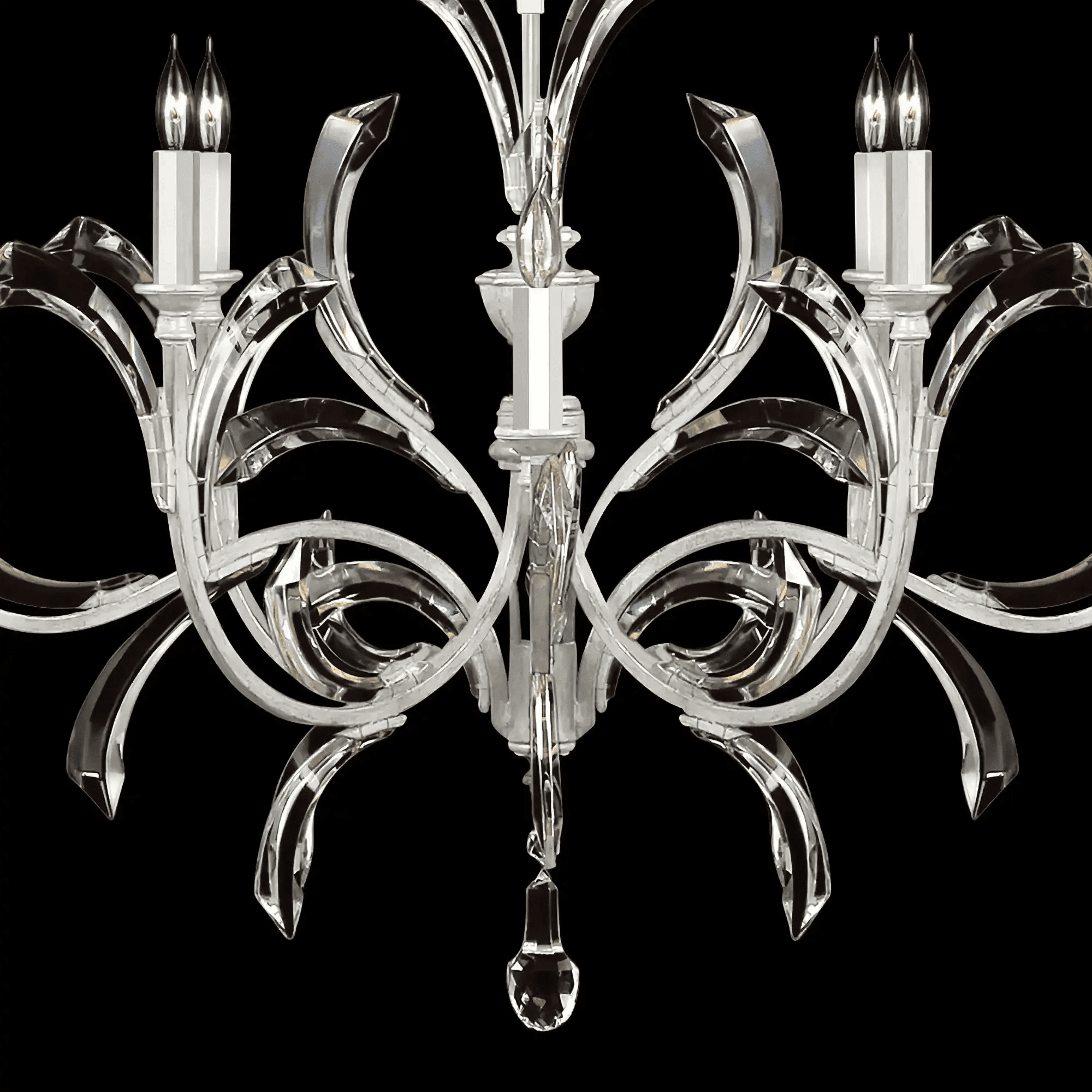 Blush Beveled Arcs 8 - Light Chandelier - Blushlighting
