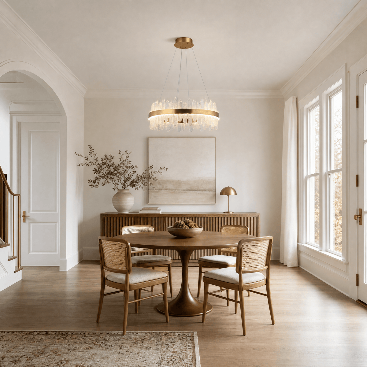 Bocciolo Handblown Chandelier - D800*H200mmBlushlighting