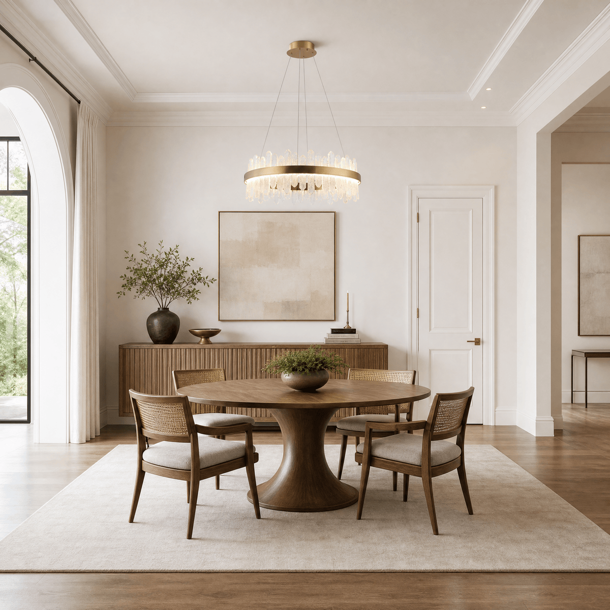 Bocciolo Handblown Chandelier - D800*H200mmBlushlighting