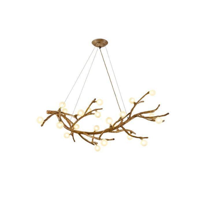 Boho Tree Branch Modern Chandelier-chandeliers for dining room,chandeliers for stairways,chandeliers for foyer,chandeliers for bedrooms,chandeliers for kitchen,chandeliers for living room-Blushlighting