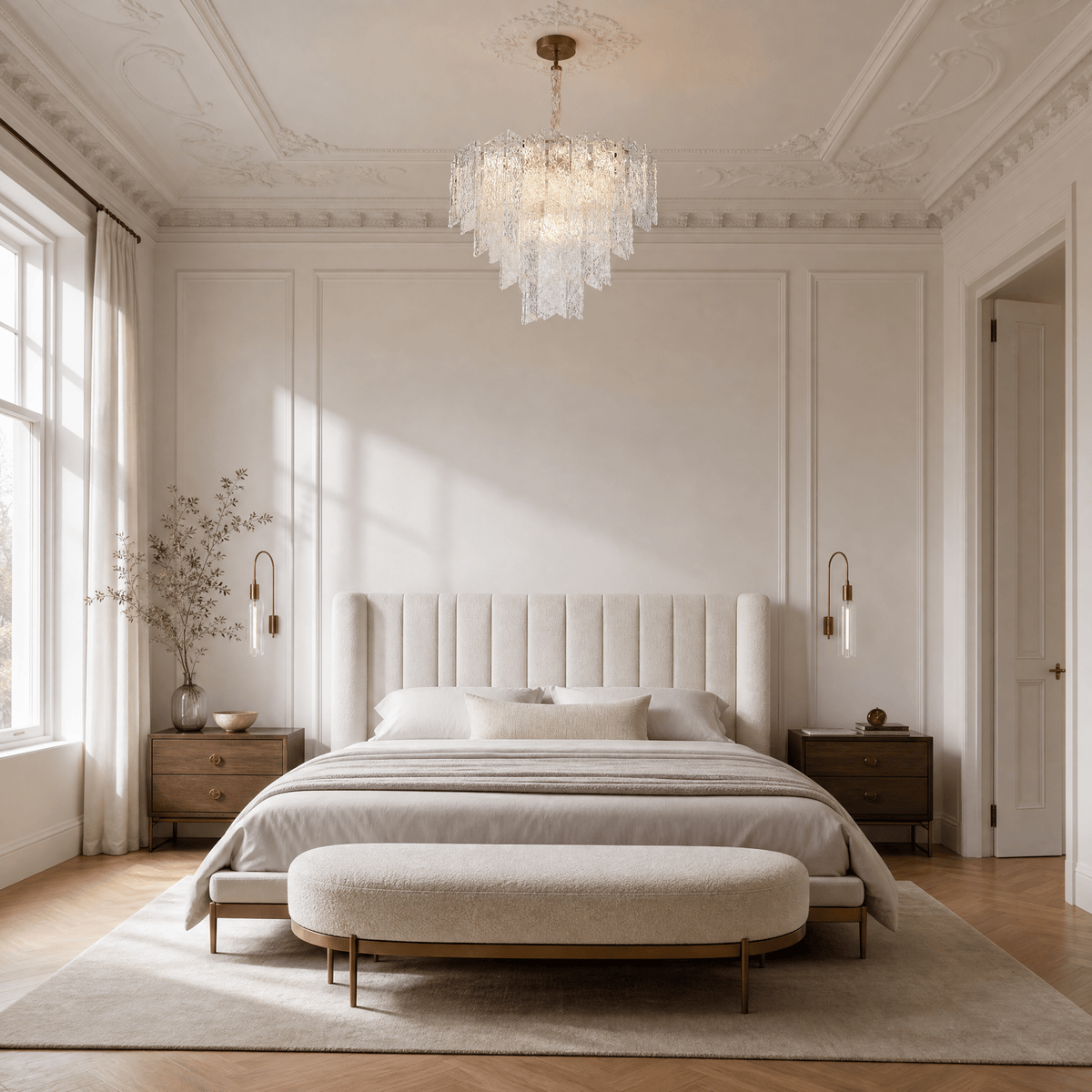 Bolla Brass Globe Chandelier - Blushlighting