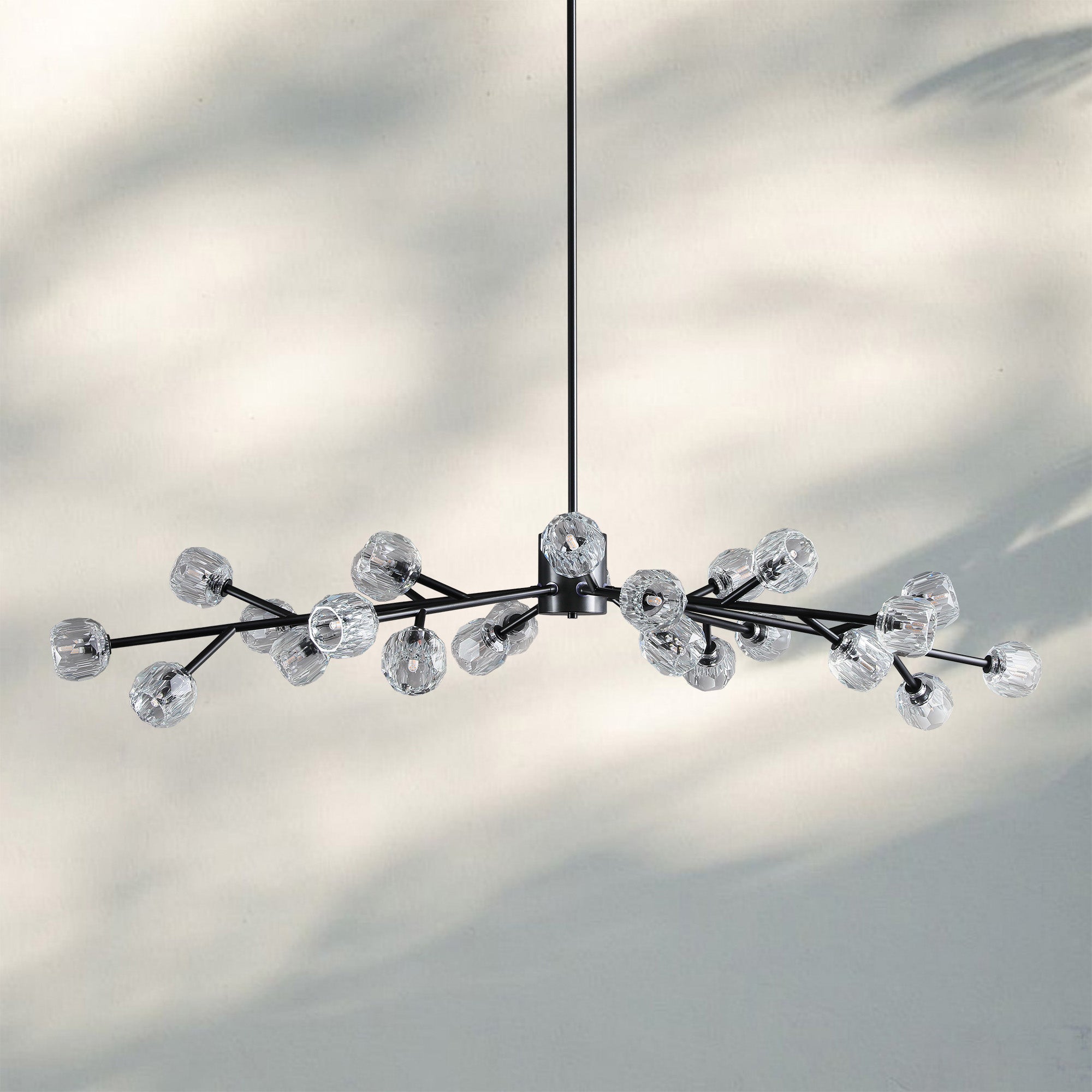 Bouble De Crystal Round Chandelier-