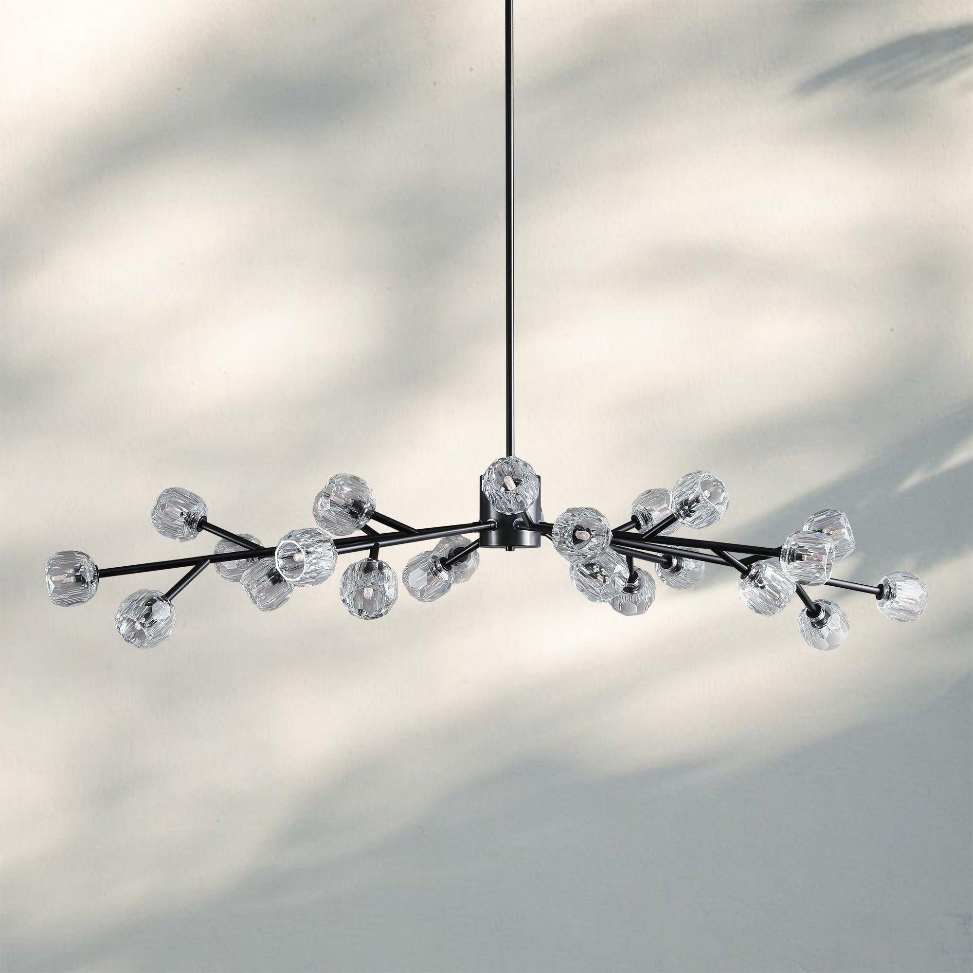 Bouble De Crystal Round Chandelier-