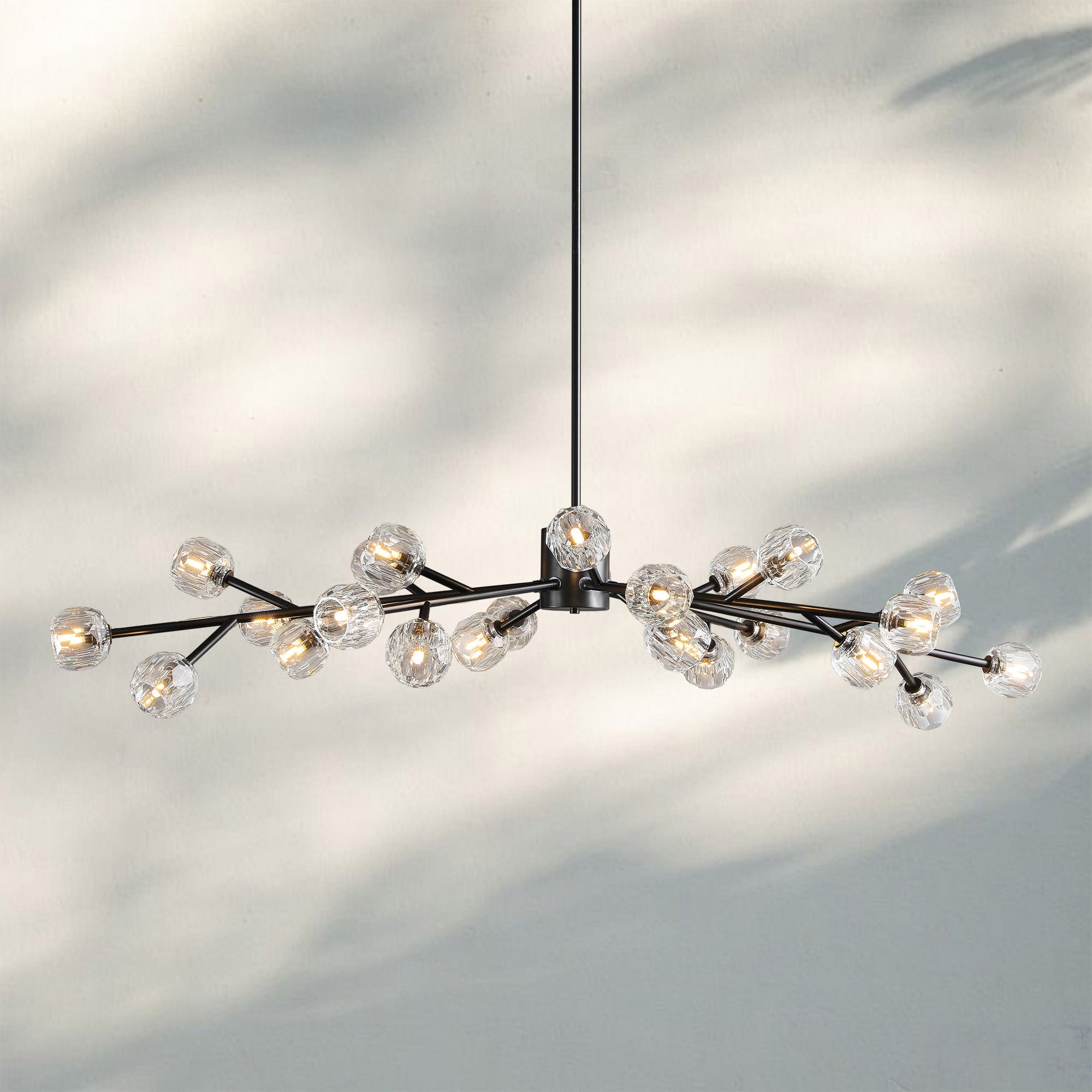 Bouble De Crystal Round Chandelier-