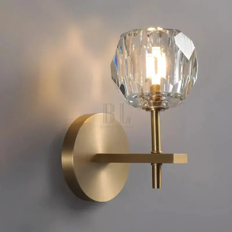 Bouble de Crystal Wall Sconce-