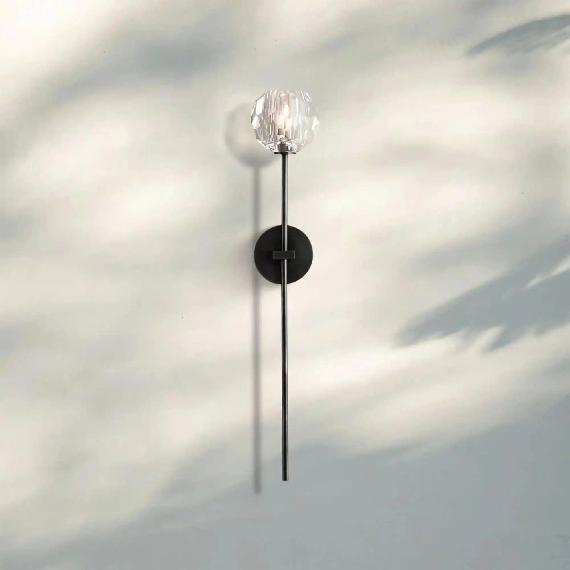 Bouble de Crystal Wall Sconce-Blushlighting