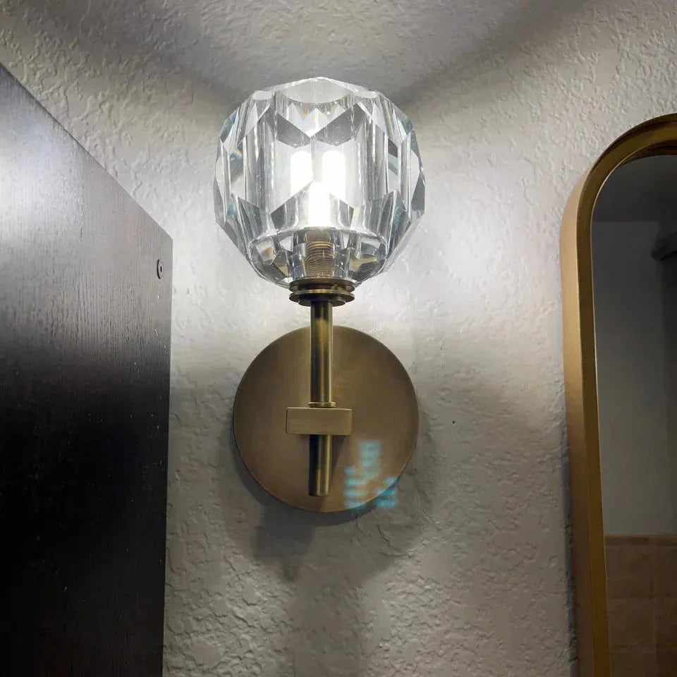 Bouble de Crystal Wall Sconce-