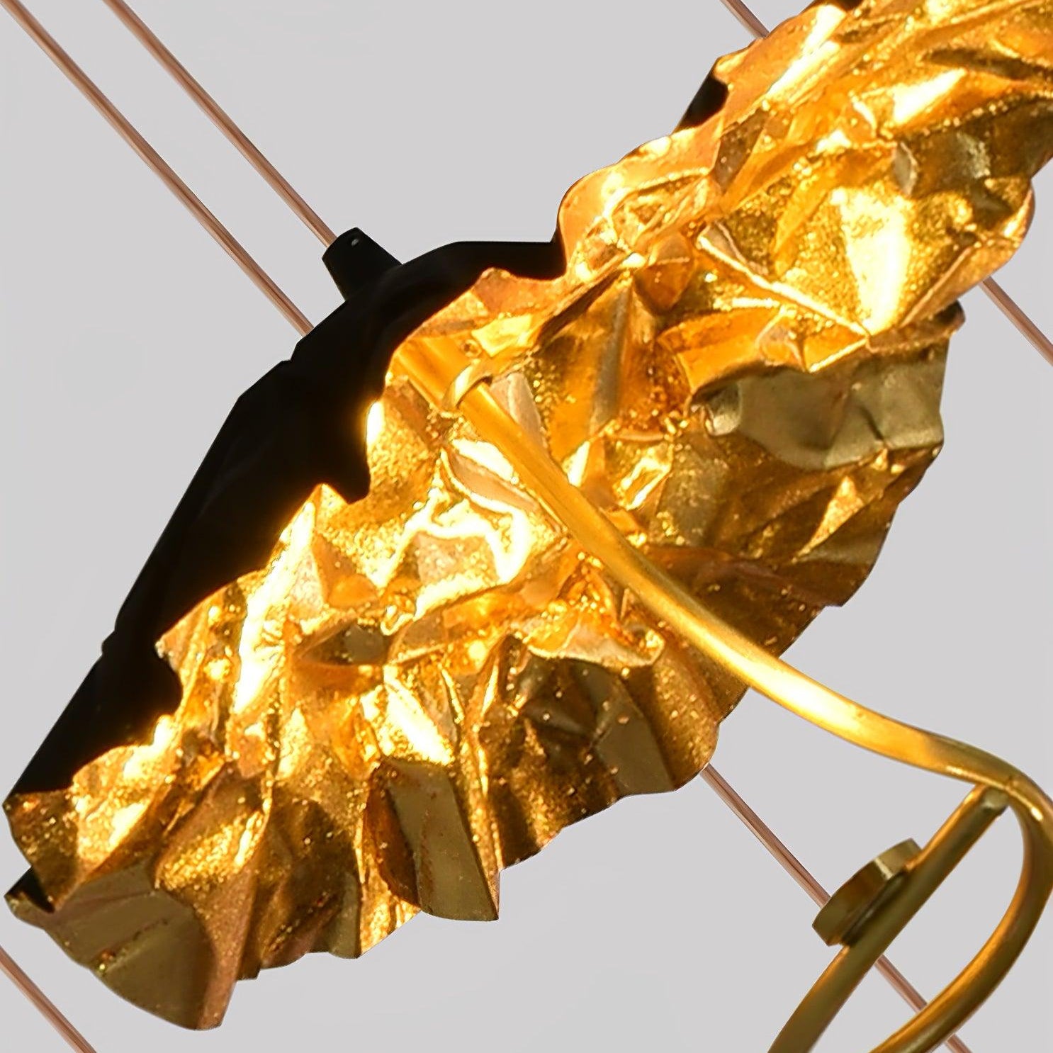 Brass Aviary Constellation Chandelier - 1 head ∅ 9.8″ x H 5.9″ / Dia 25cm x H 15cmBrass & BlackWarm LightBlushlighting